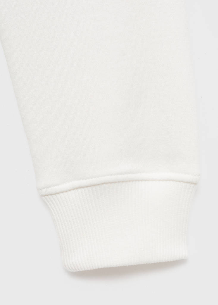 Printed cotton sweatshirt — Off White