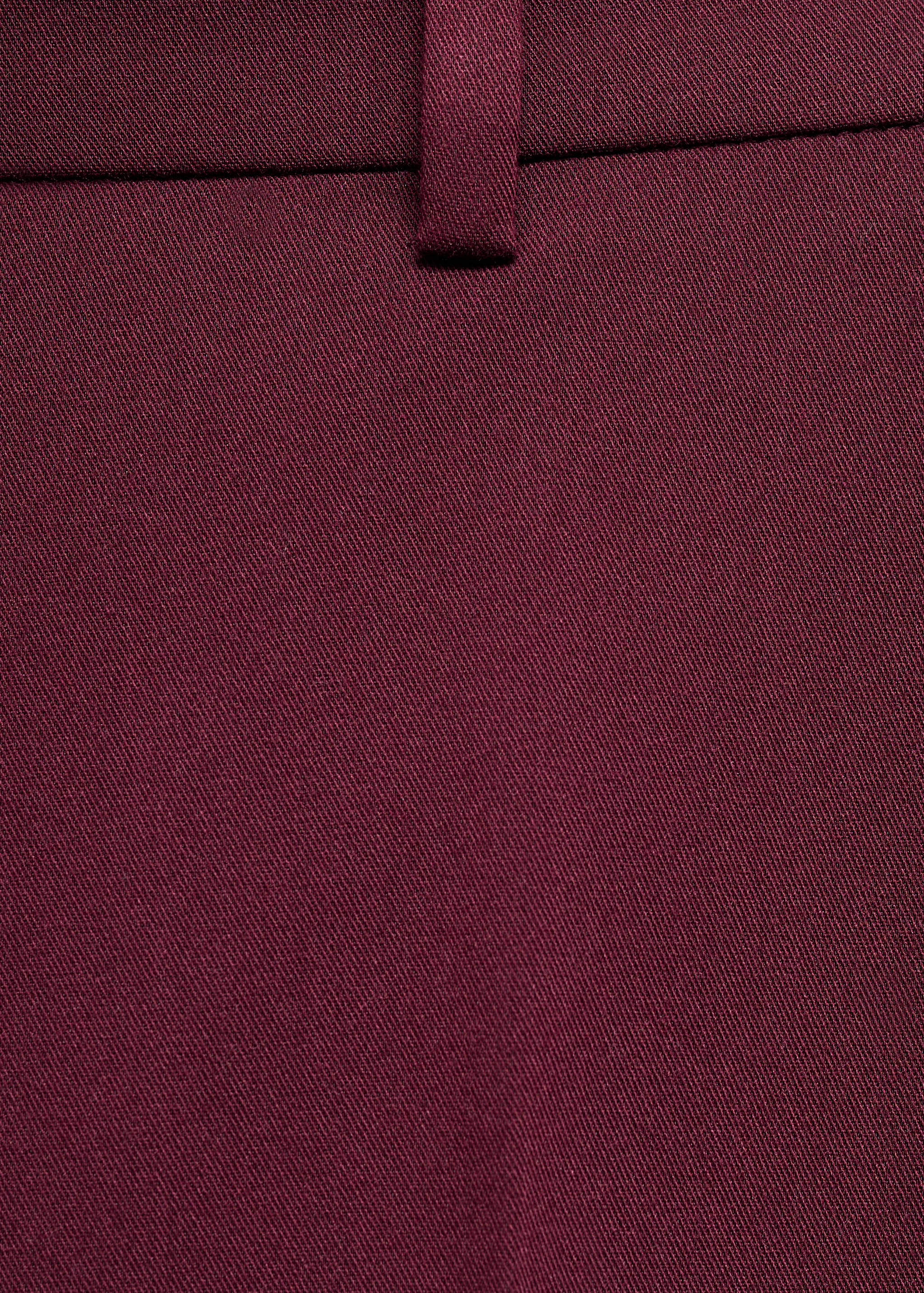 Straight suit trousers - Details of the article 8