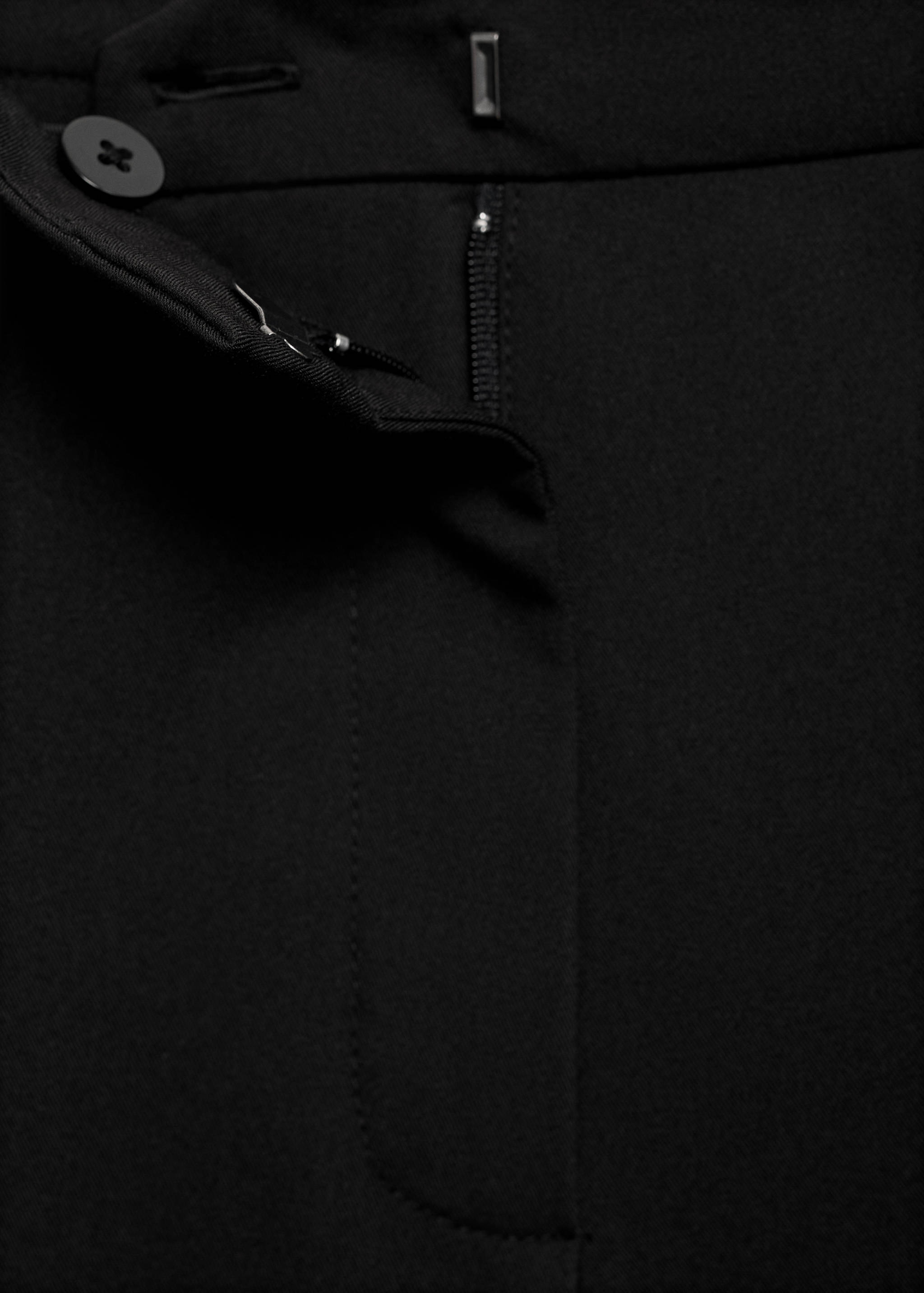 Straight suit trousers - Details of the article 8