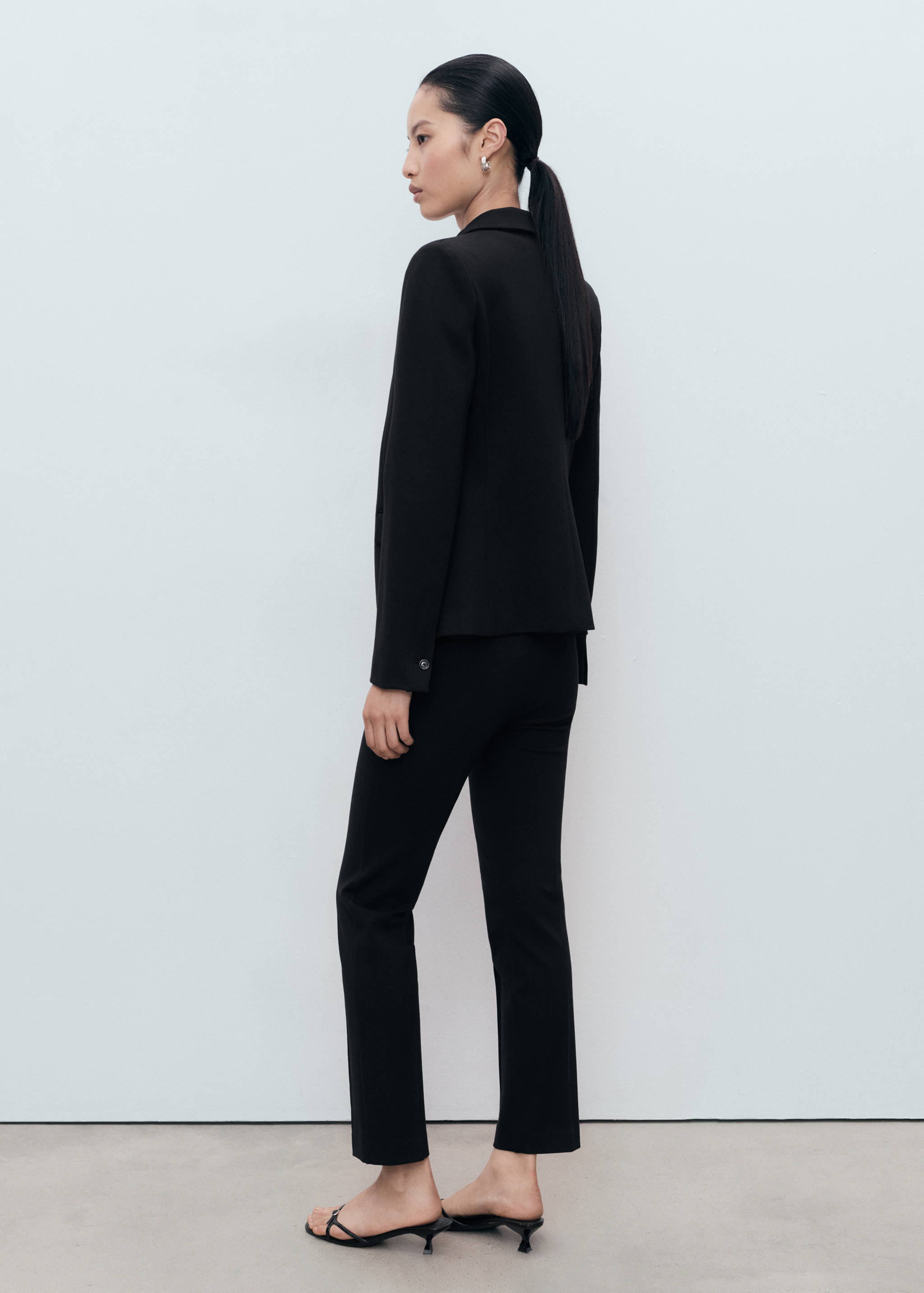 Blazer costume cintré - Verso de l’article