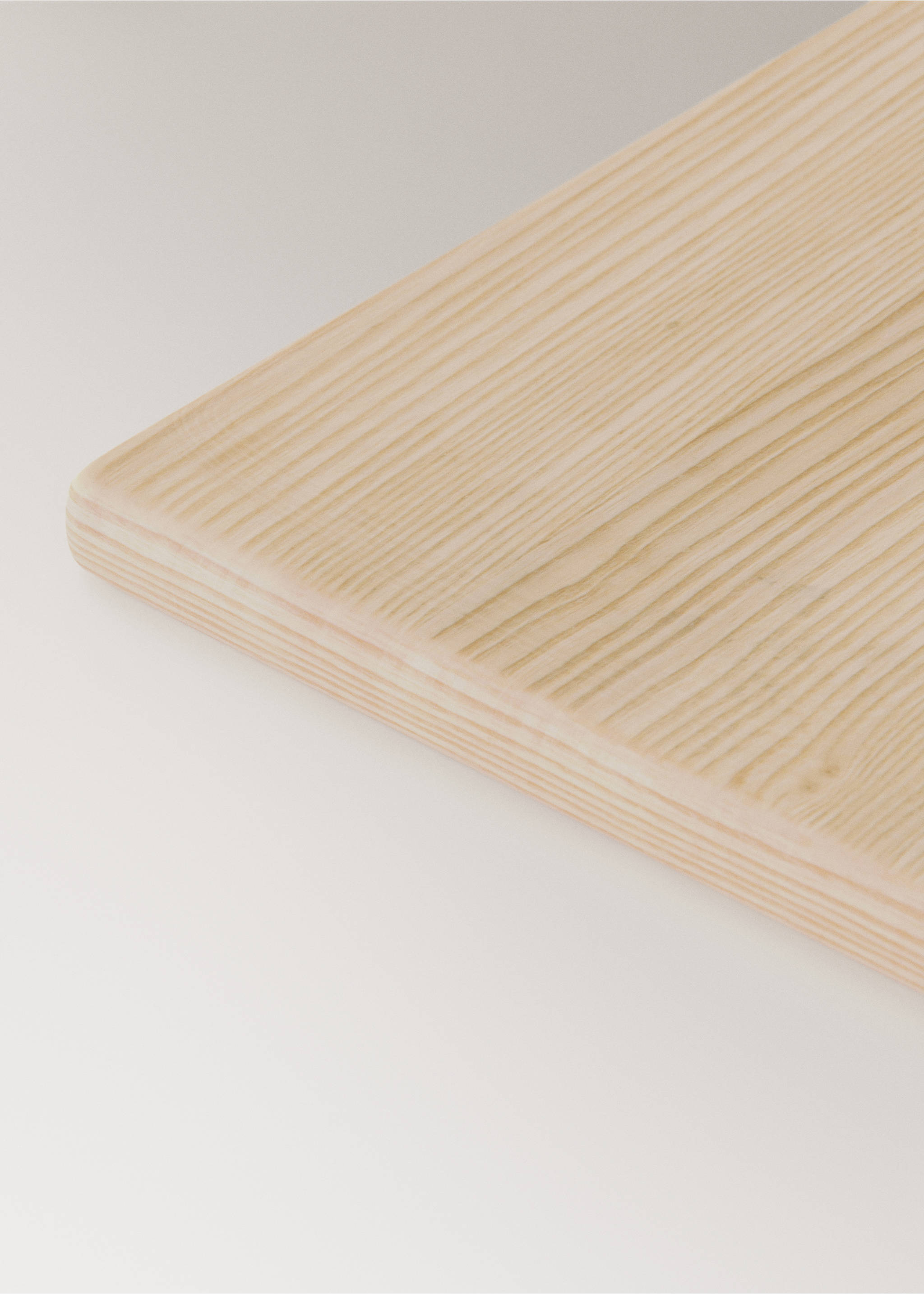 Medium ash wood table - Details of the article 1, Sand. Ref: 17035808-00.