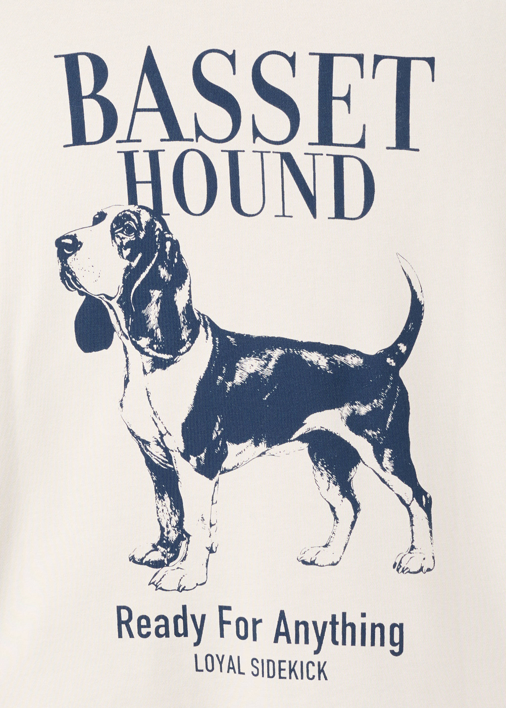 Принтованный свитшот из хлопка - Деталь изделия 0