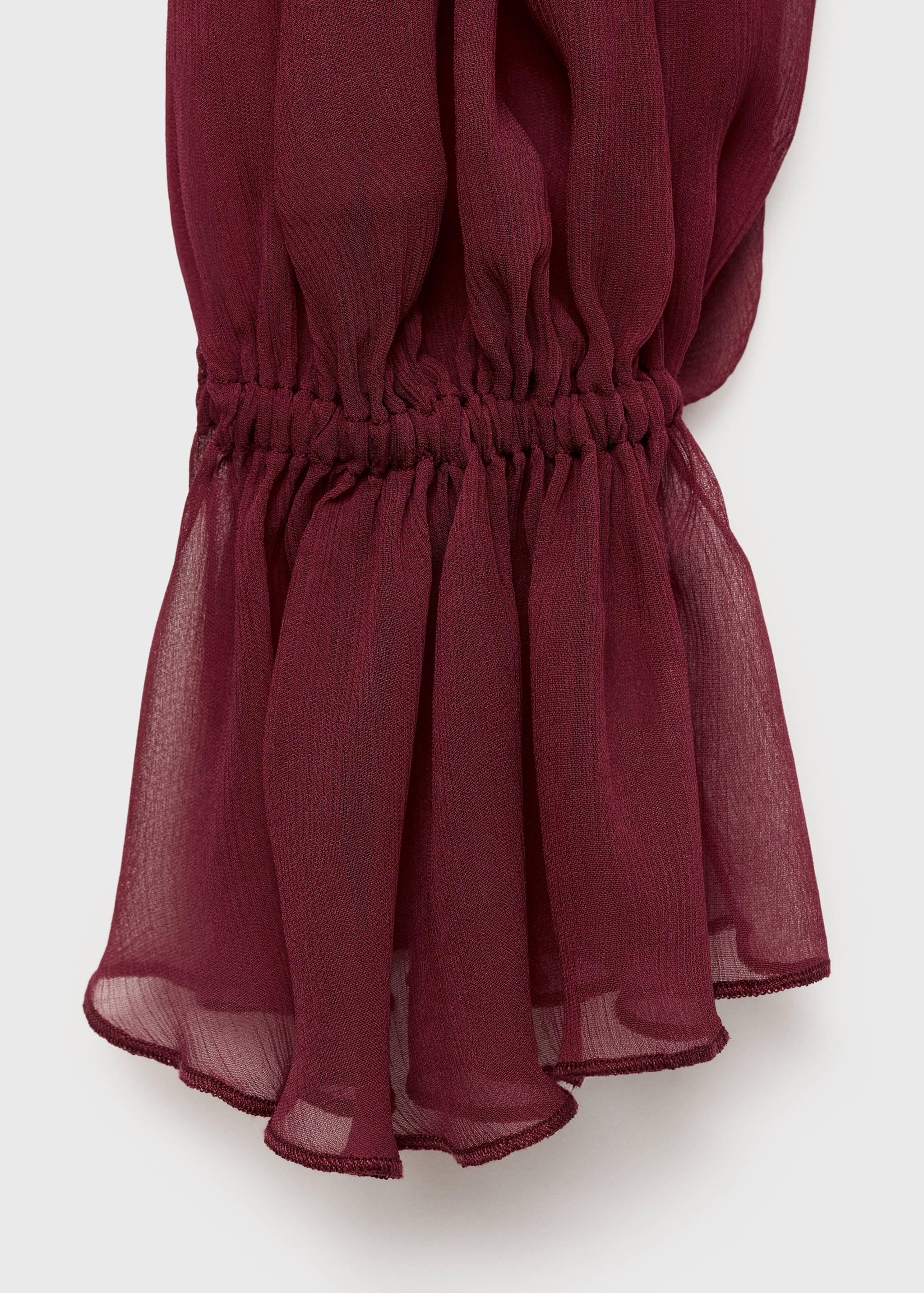 Blouse semi-transparente foulard - Détail de l'article 0