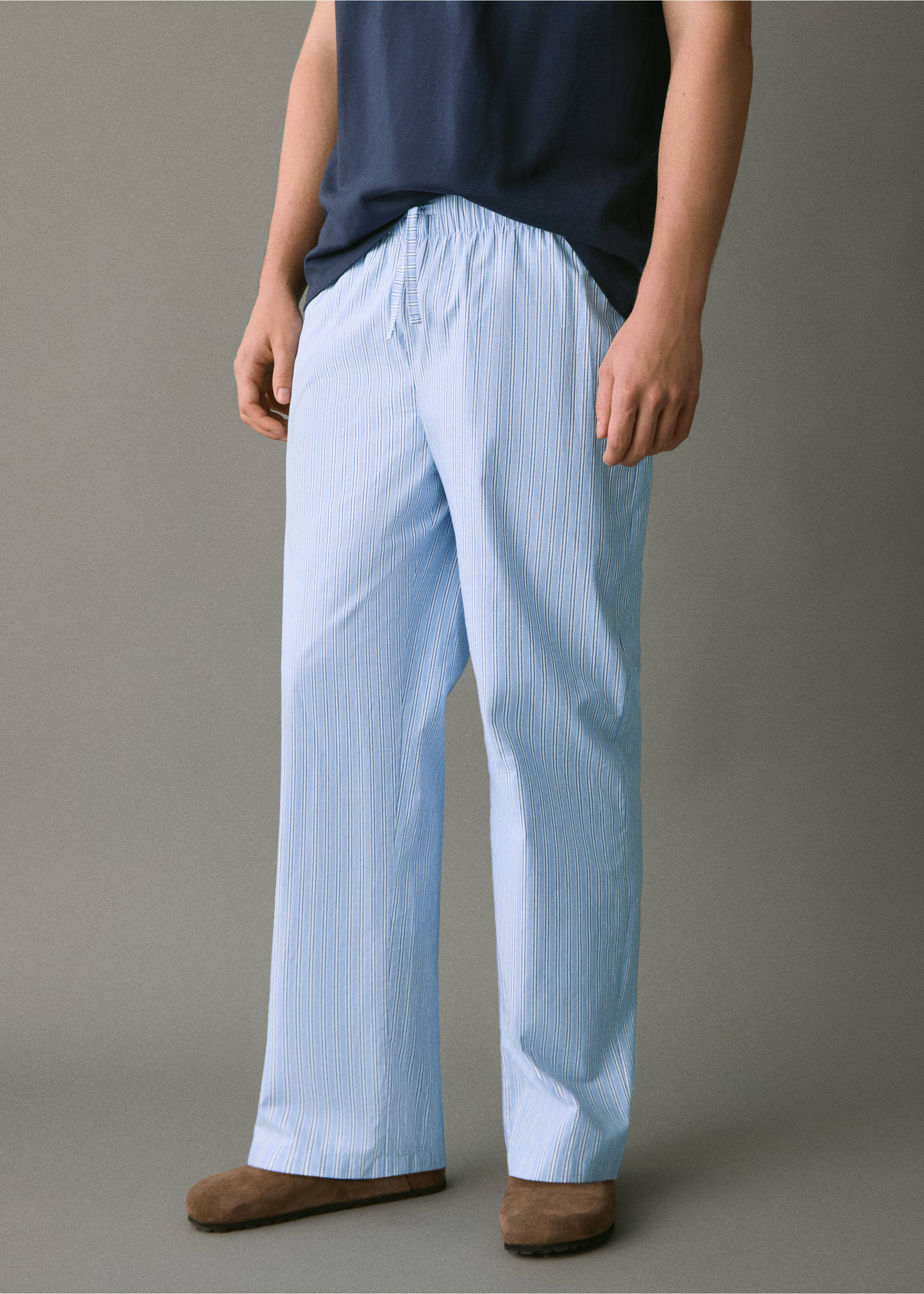 Pack pijama algodón - Detalle del artículo 6, Azul marino. Ref: 17035823-00.