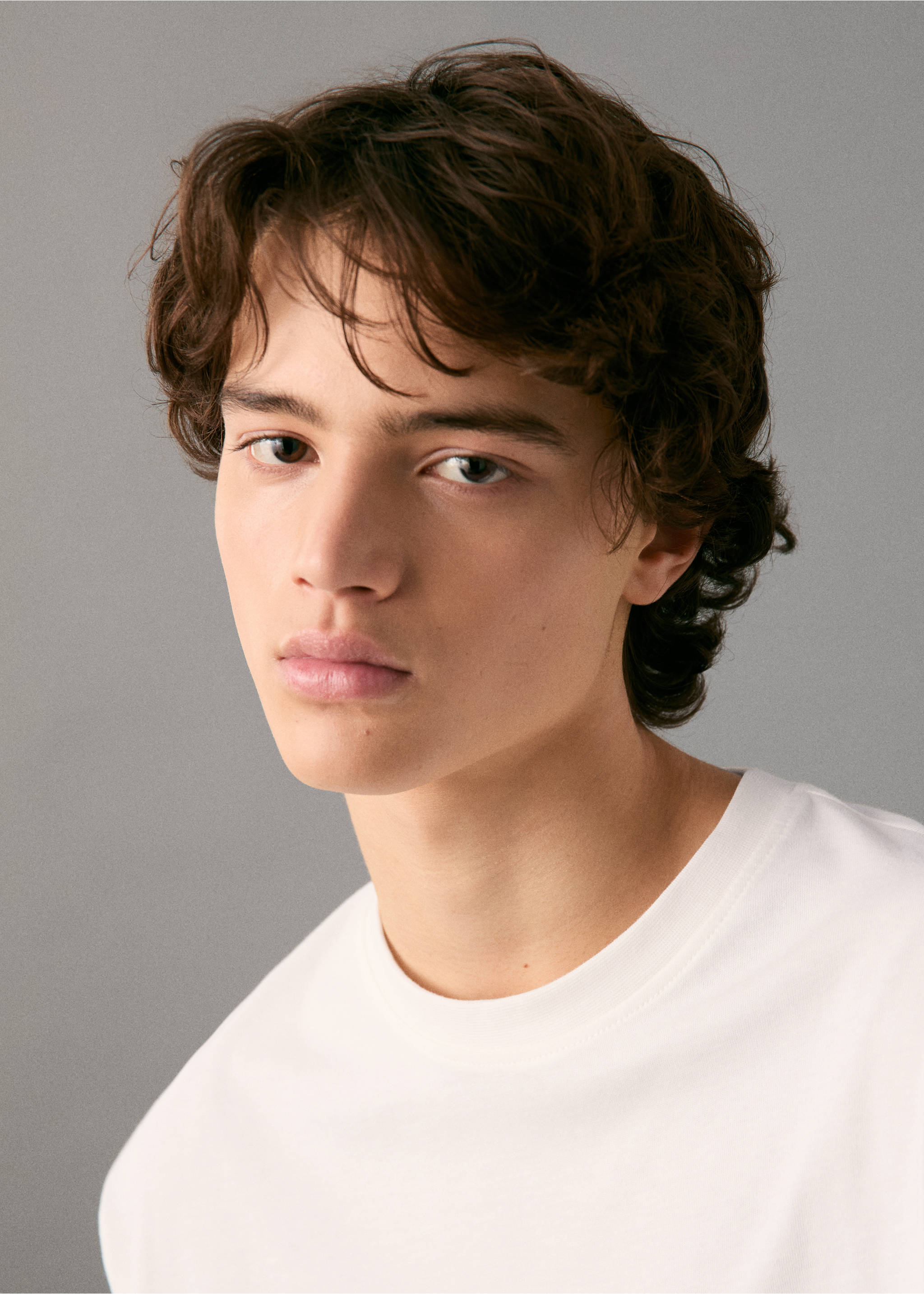 Pijama largo cuadros - Detalle del artículo 1, Blanco roto. Ref: 17035825-00.