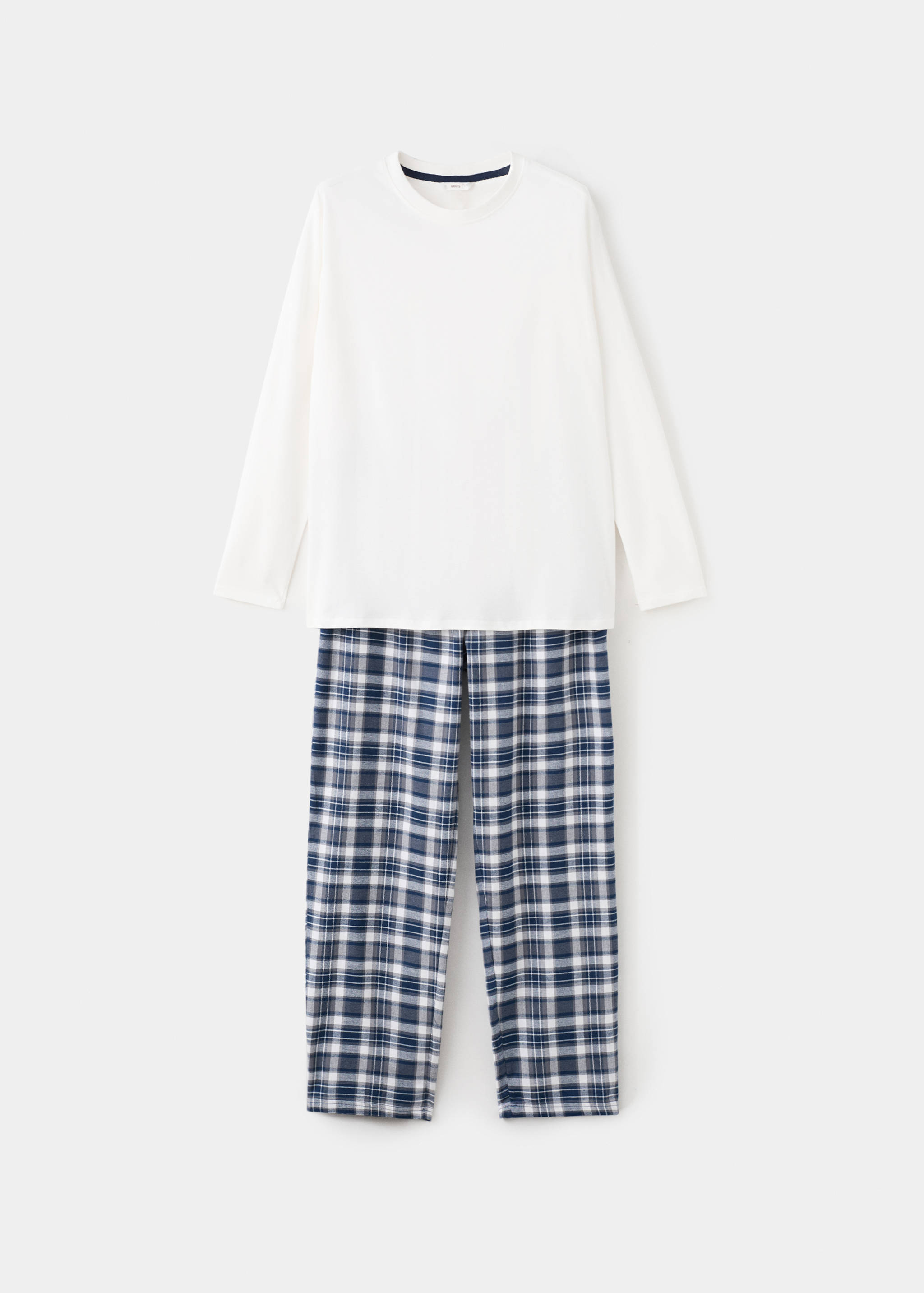 Pyjama long à carreaux - Article sans modèle