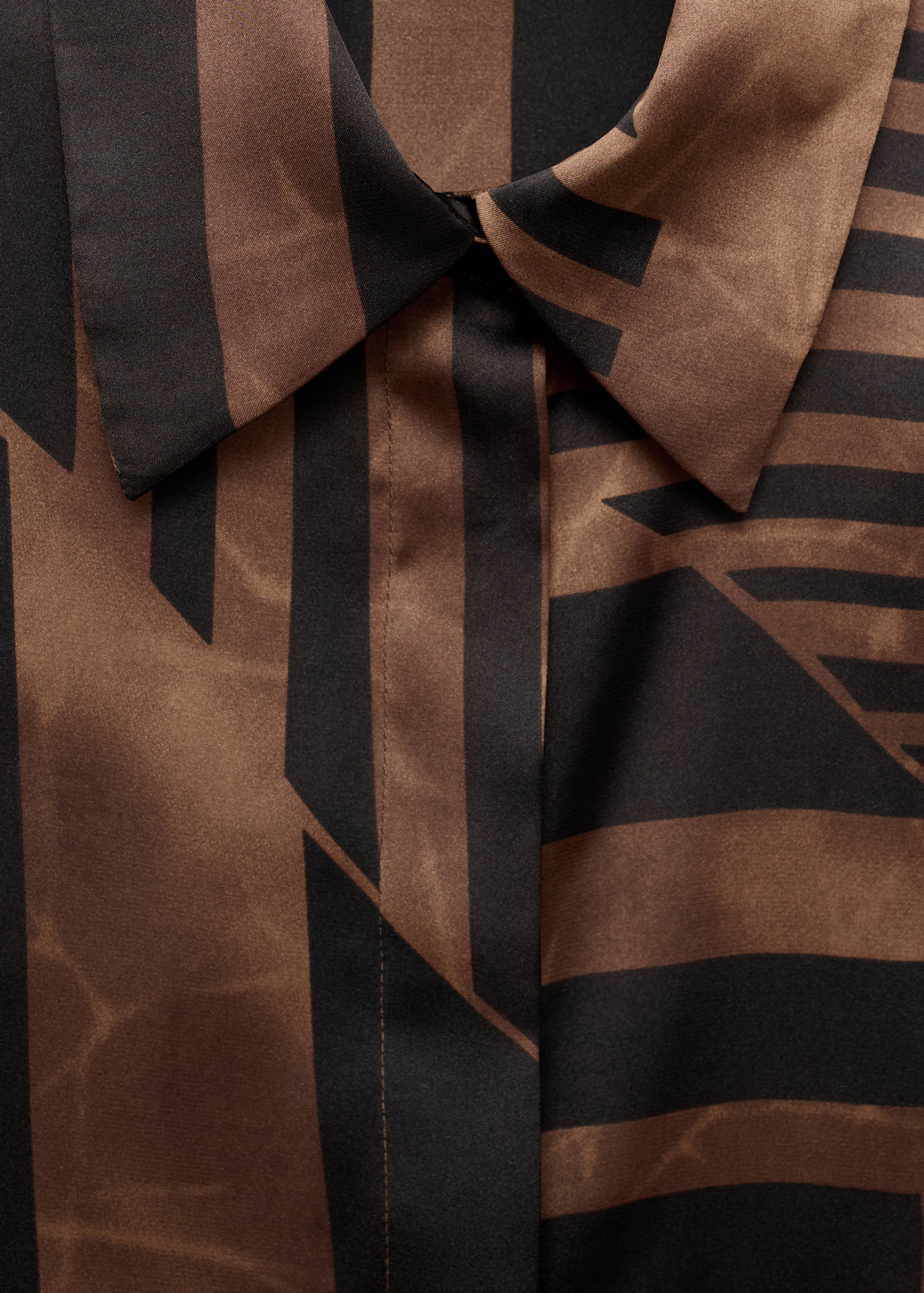 Chemise satinée rayures - Détail de l'article 8