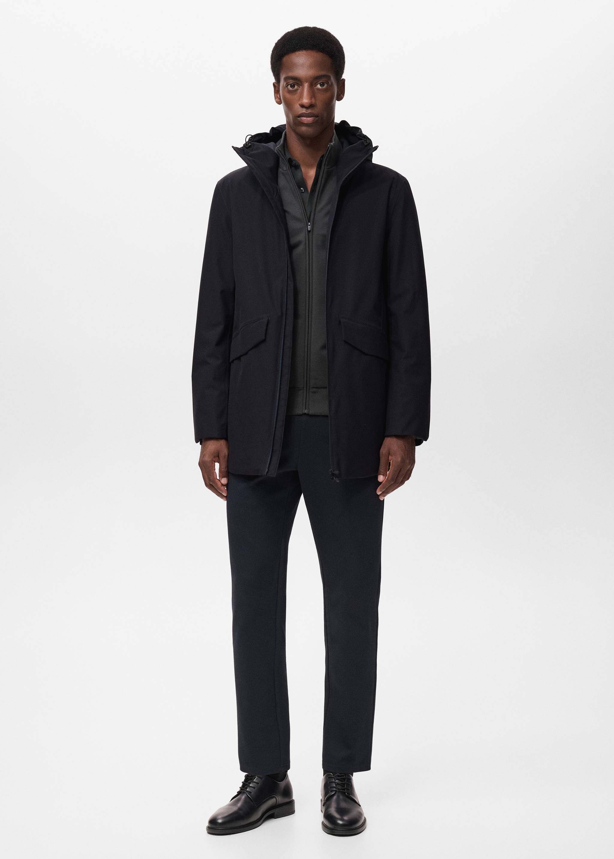 Стеганая водоотталкивающая парка packable с наполнителем Thermolite® - Общий план