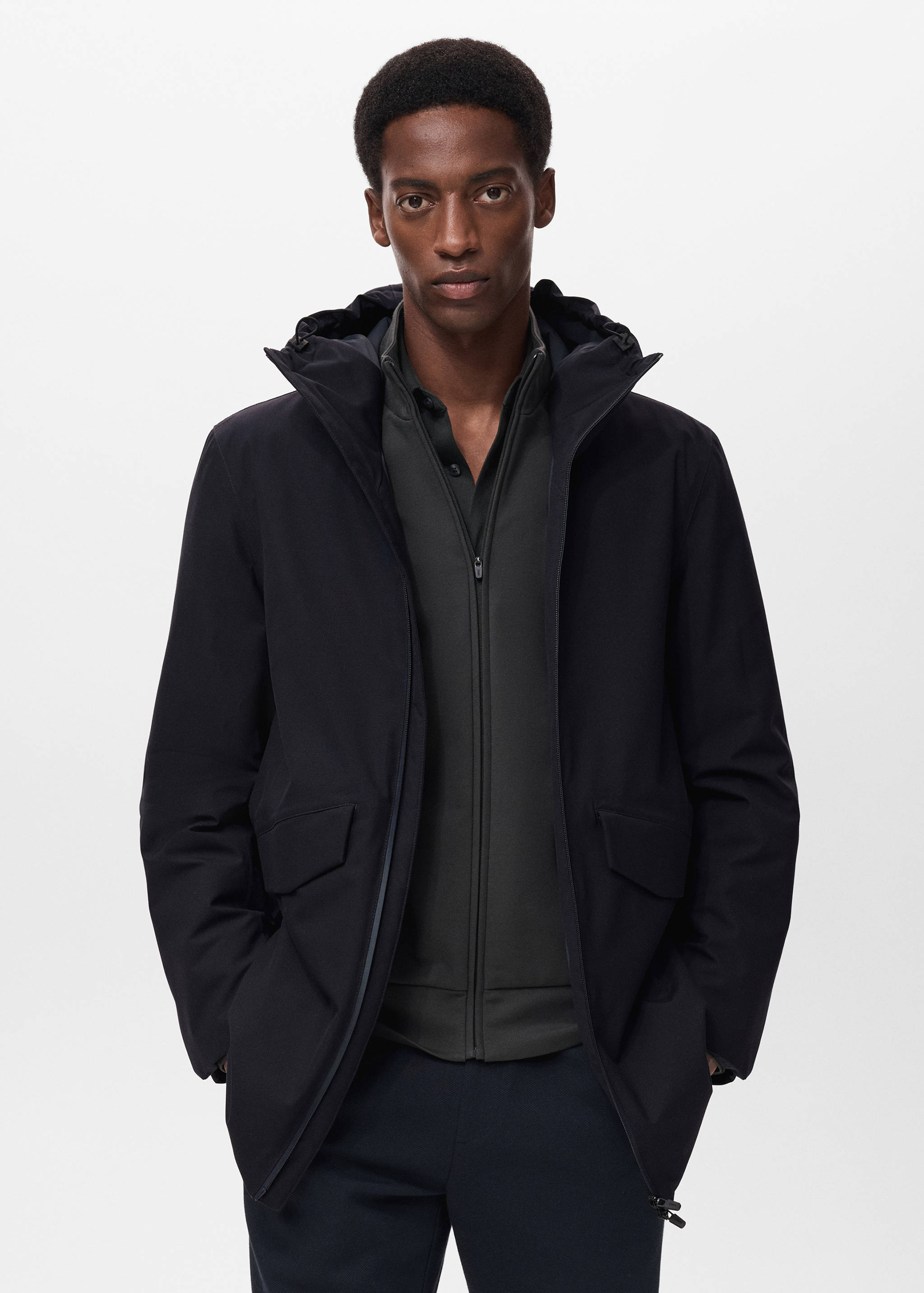 Стеганая водоотталкивающая парка packable с наполнителем Thermolite® - Средний план