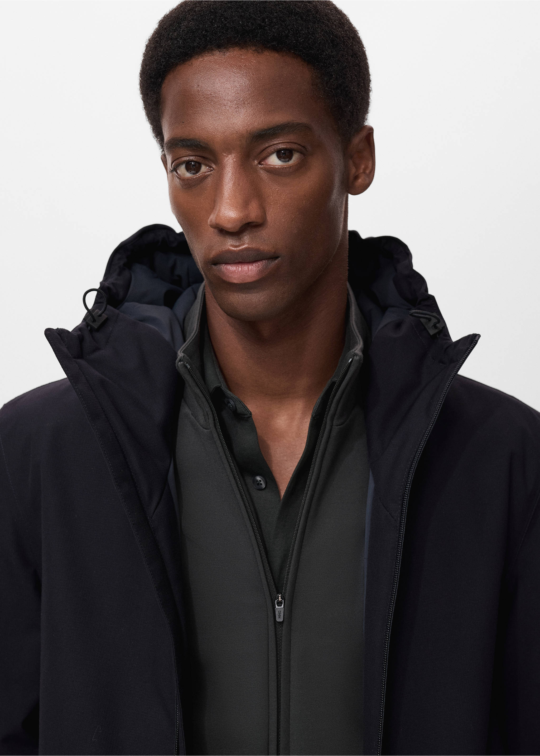 Parka packable acolchada water repellent Thermolite® - Detalle del artículo 1, Azul marino. Ref: 17035968-00.