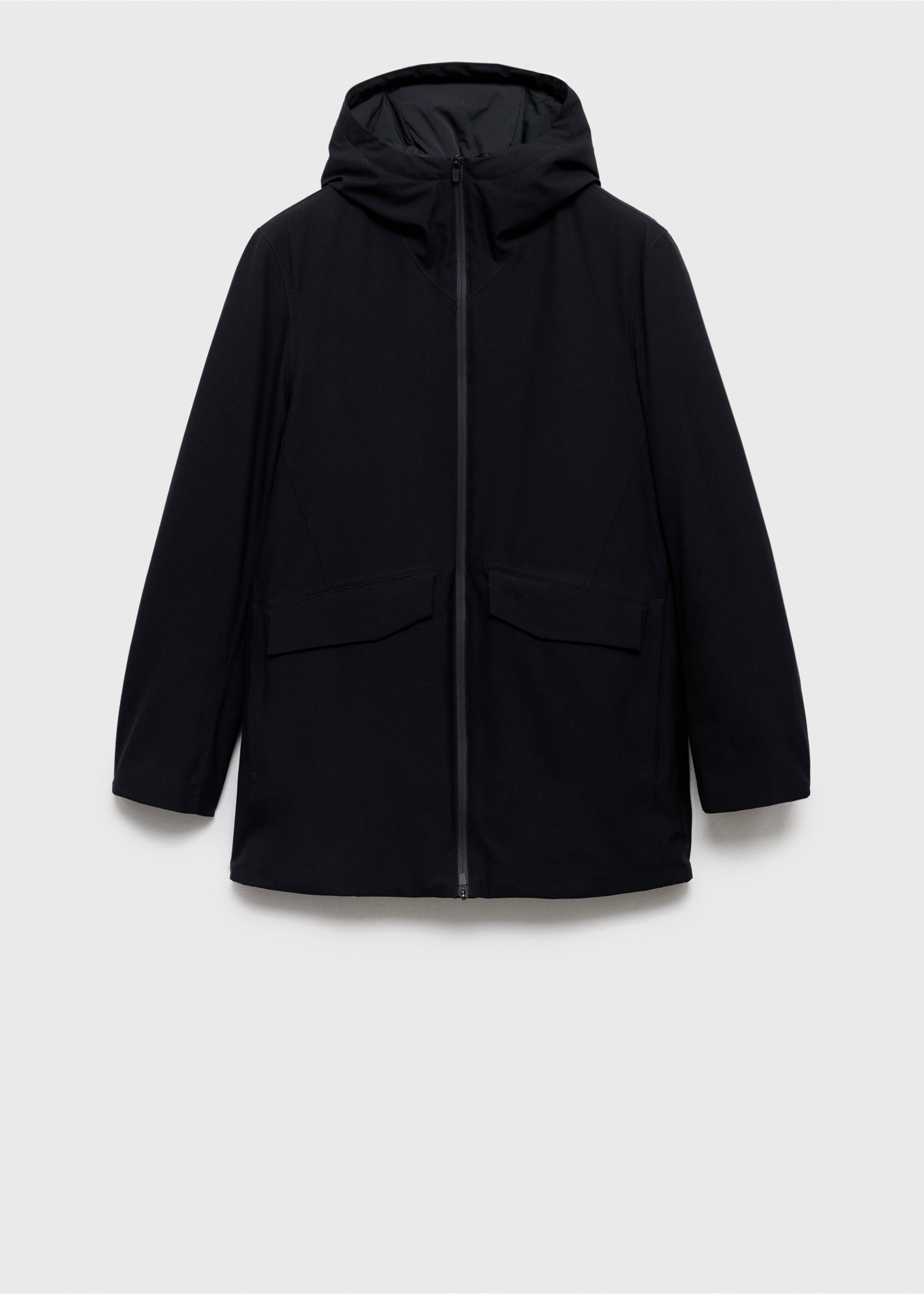 Parka packable acolchada water repellent Thermolite® - Artículo sin modelo, Azul marino. Ref: 17035968-00.