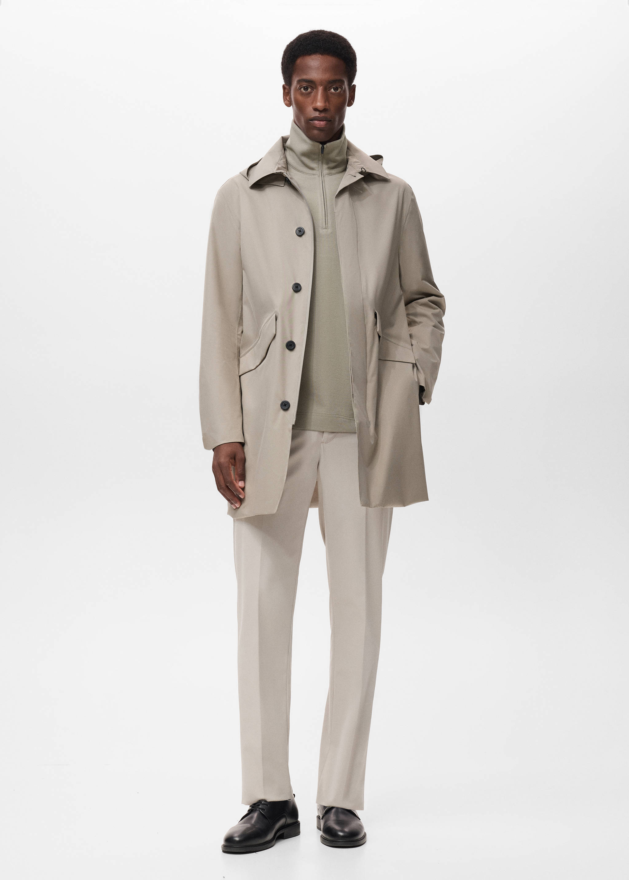 Parka bolsillos waterproof Thermolite® - Plano general