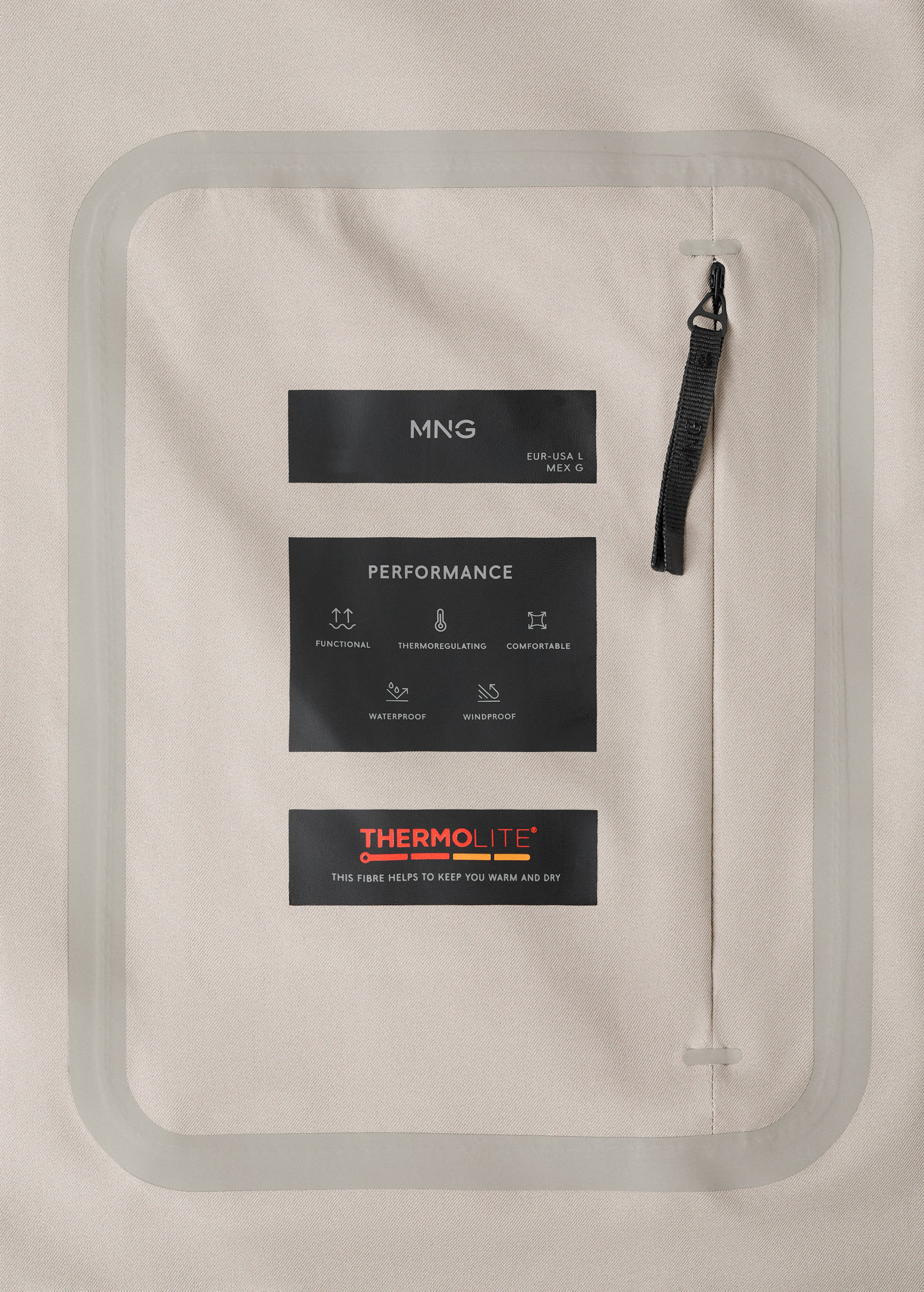 Parka bolsillos waterproof Thermolite® - Detalle del artículo 7