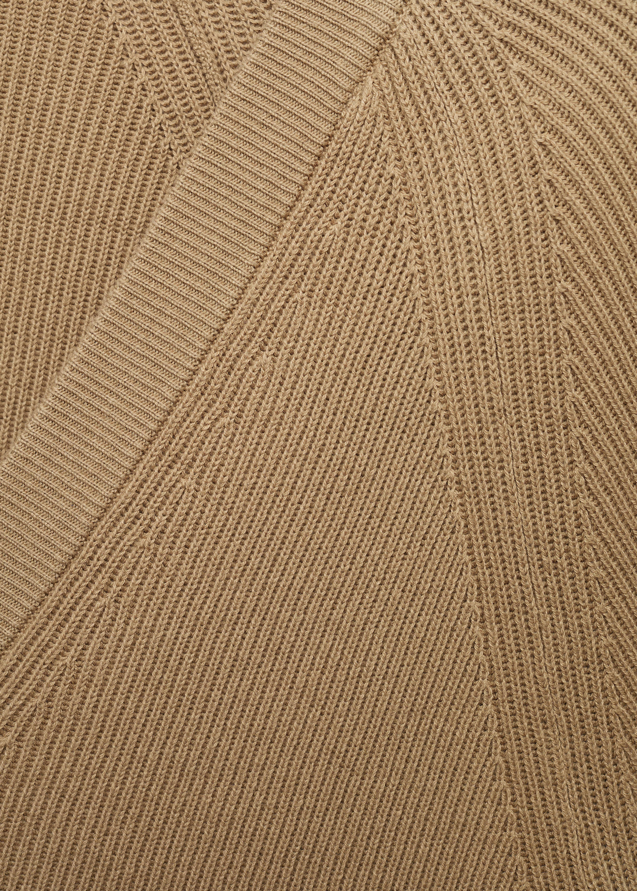 Ribbstickad cardigan knappar - Detaljer om artikeln 0