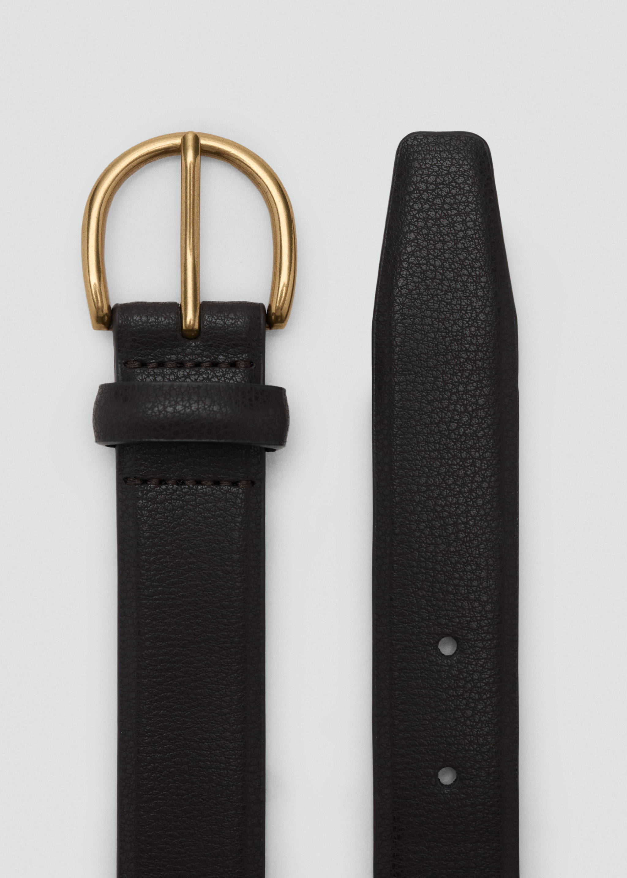 حزام جلدي مرصع - رؤية وسط