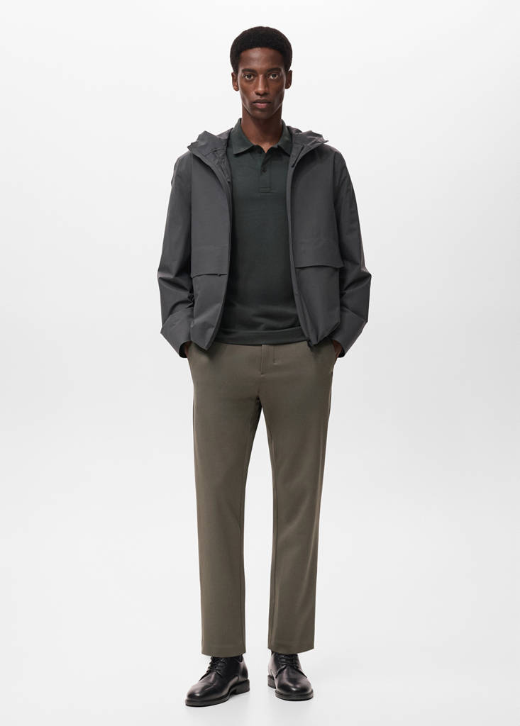 Slim-fit Thermolite® polo shirt — Dark Green