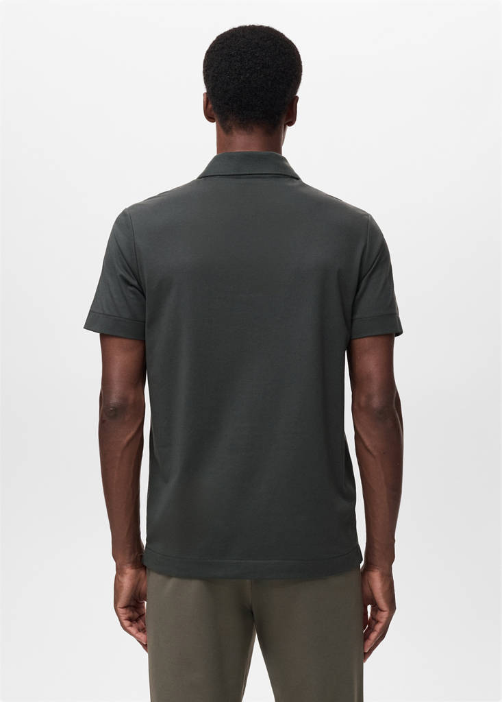 Slim-fit Thermolite® polo shirt — Dark Green