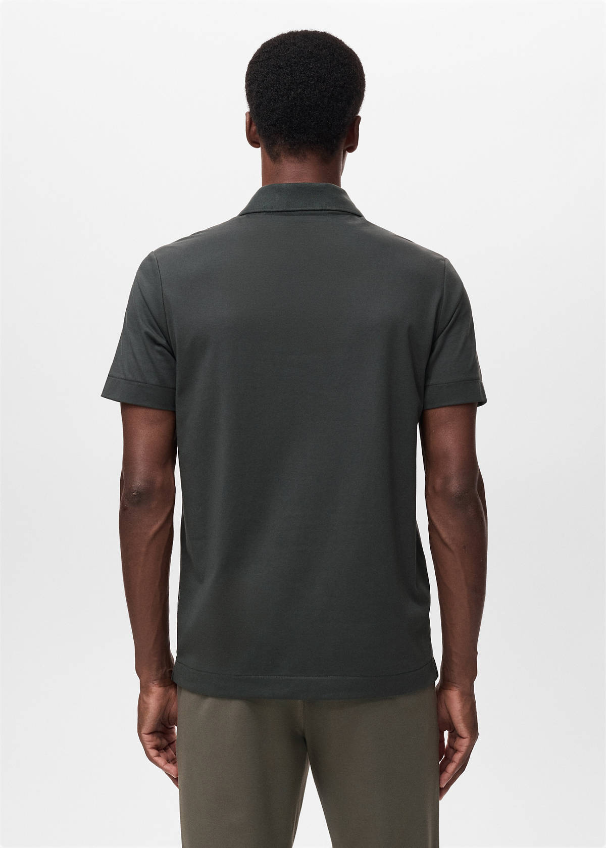 Slim-fit Thermolite® polo shirt — Dark Green