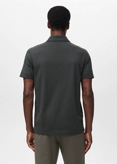 Slim-fit Thermolite® polo shirt — Dark Green 4