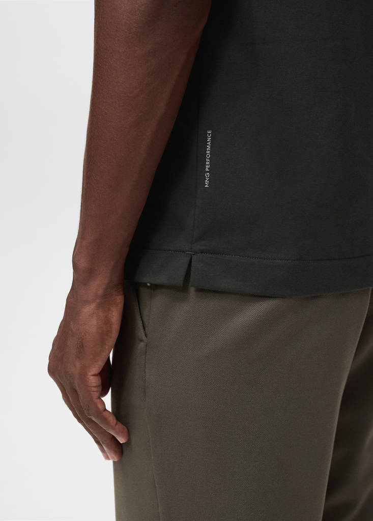 Slim-fit Thermolite® polo shirt — Dark Green