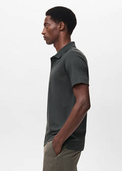 Slim-fit Thermolite® polo shirt — Dark Green 5