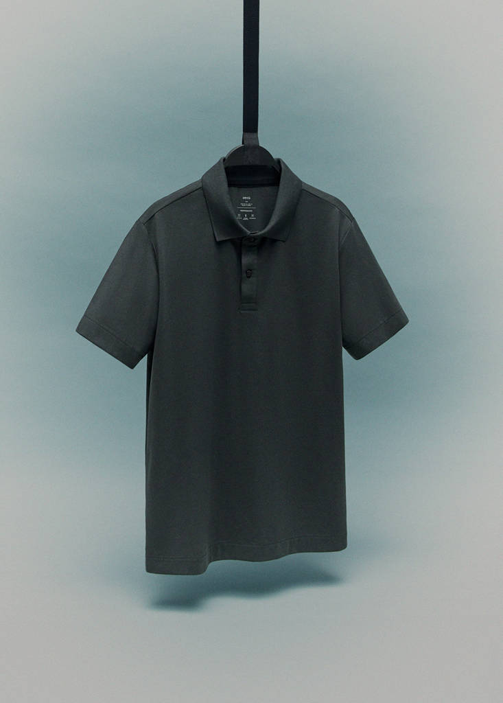 Slim-fit Thermolite® polo shirt — Dark Green