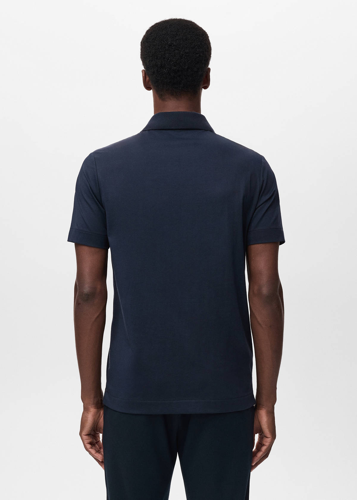 Slim-fit Thermolite® polo shirt — Navy
