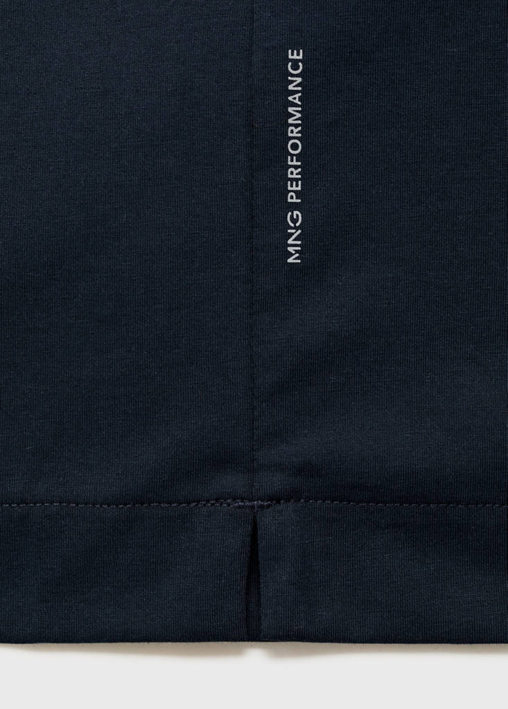 Slim-fit Thermolite® polo shirt — Navy