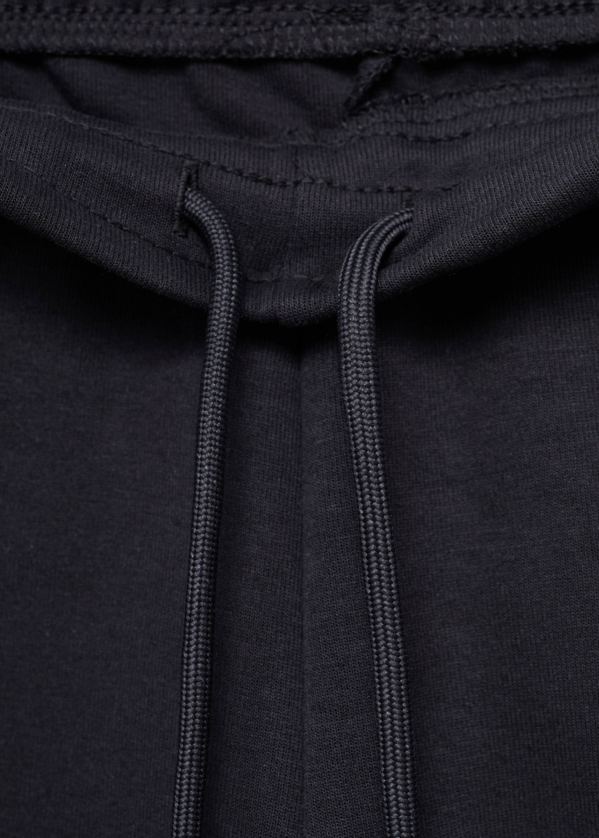 سروال رياضي بخصر مطاطي من القطن - تفاصيل المنتج 8