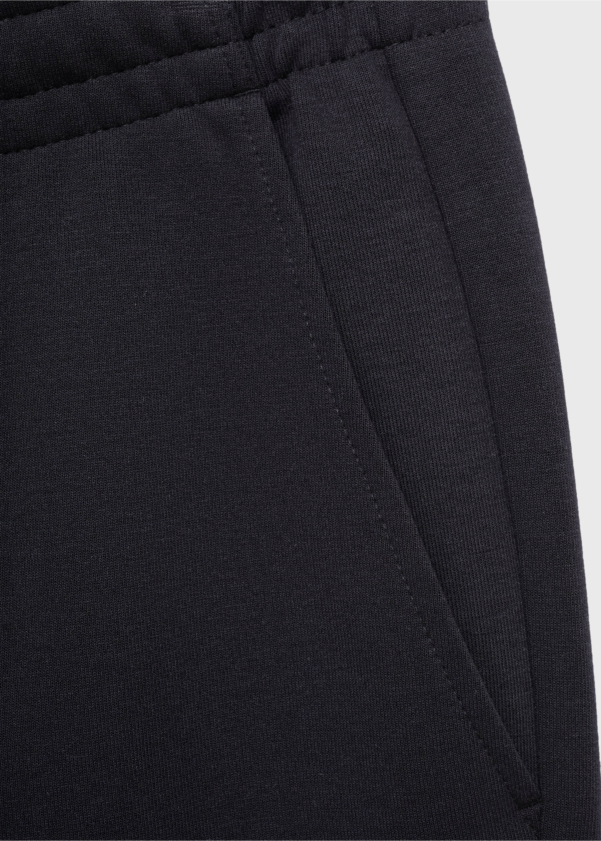 Joggers algodón cintura elástica - Detalle del artículo 0, Azul marino. Ref: 17035978-00.