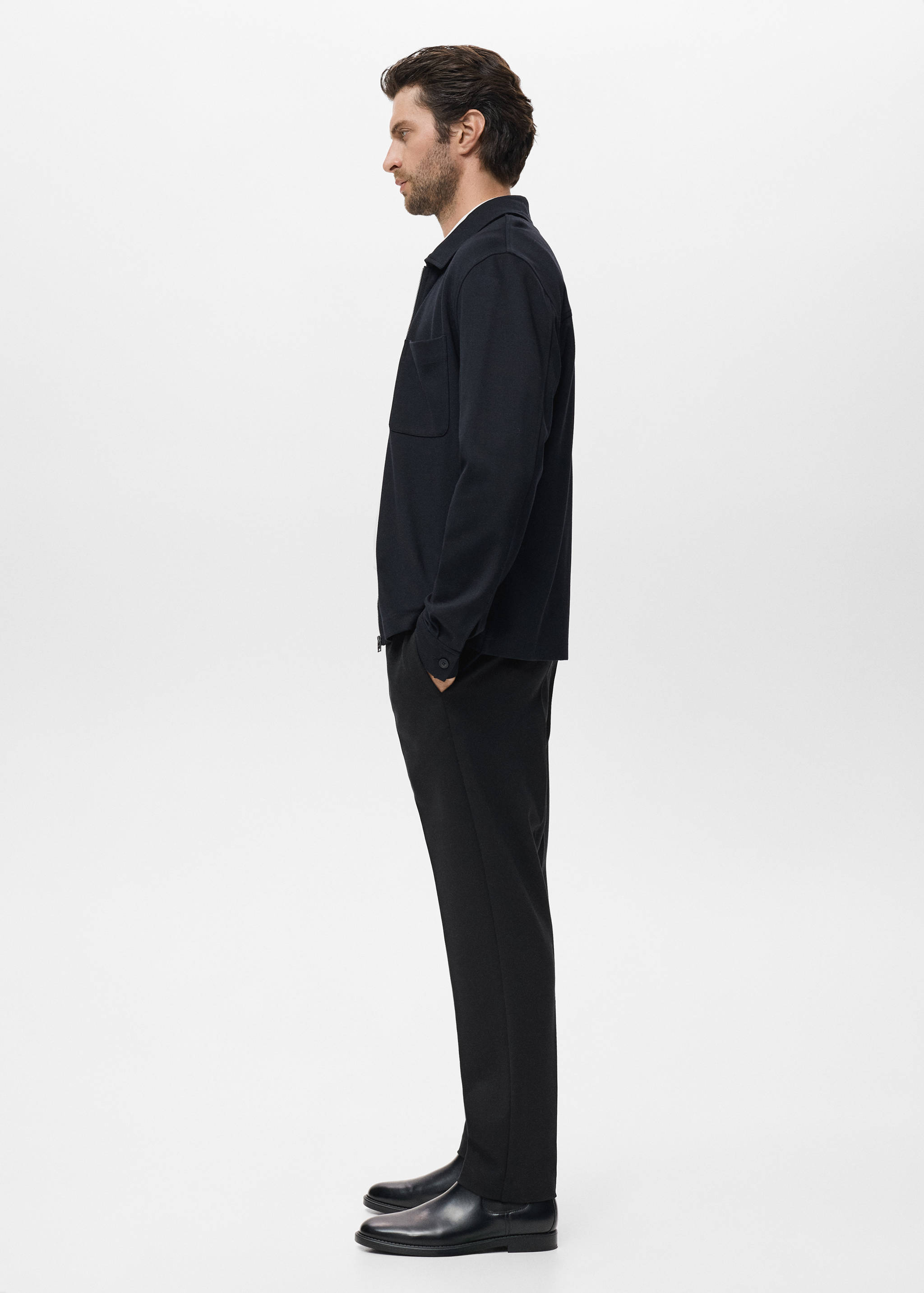 Jogger pants with elastic waist - Details of the article 2