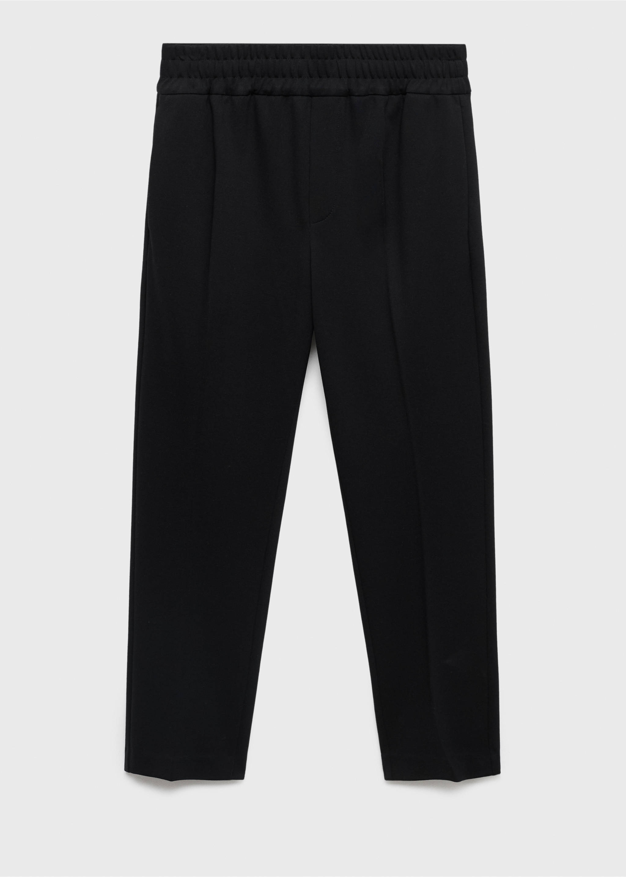 Pantalón jogger cintura elástica - Artículo sin modelo, Negro. Ref: 17035979-00.