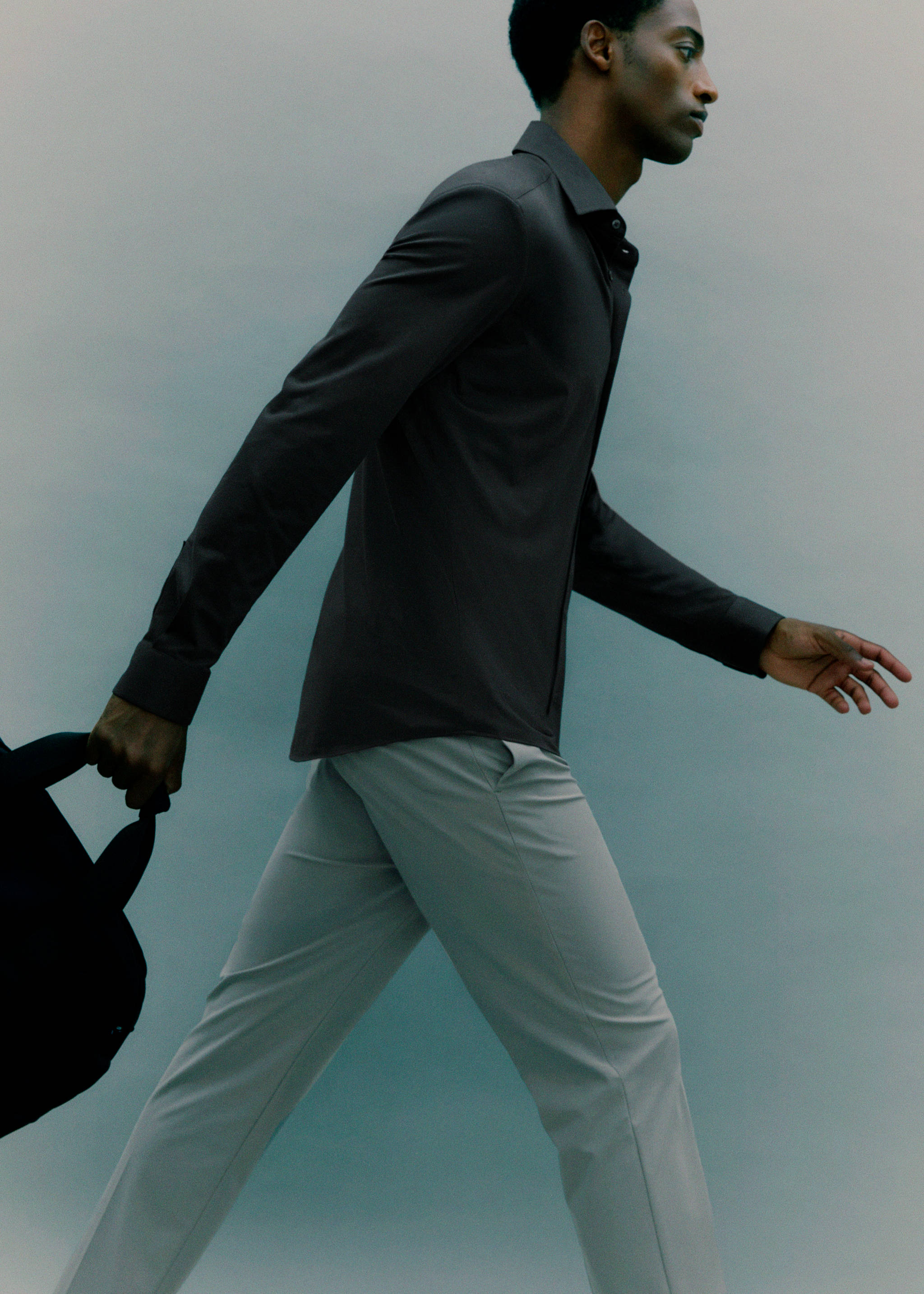 Comfort stretch non-iron shirt - Details of the article 3