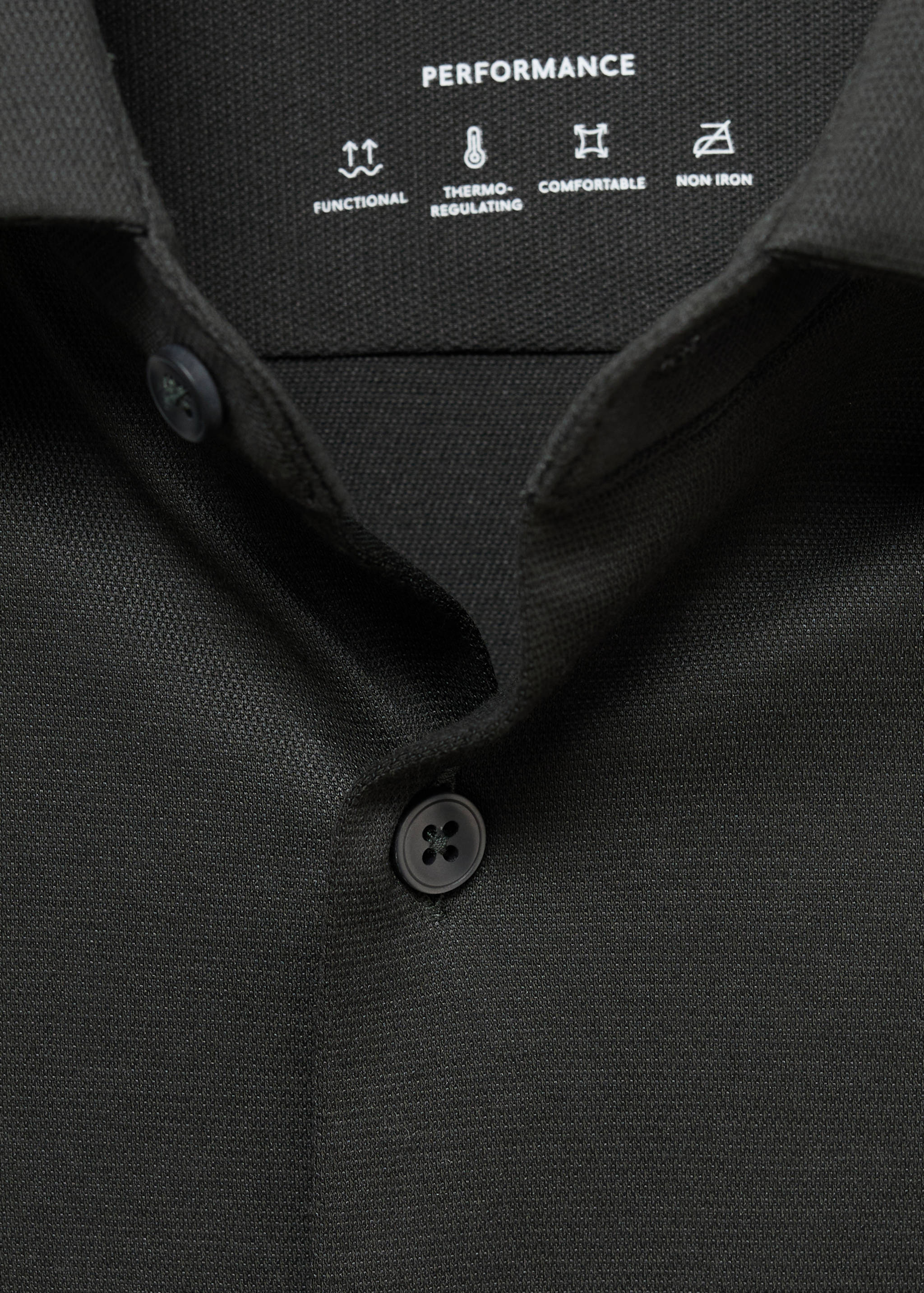 Comfort stretch non-iron shirt - Details of the article 8