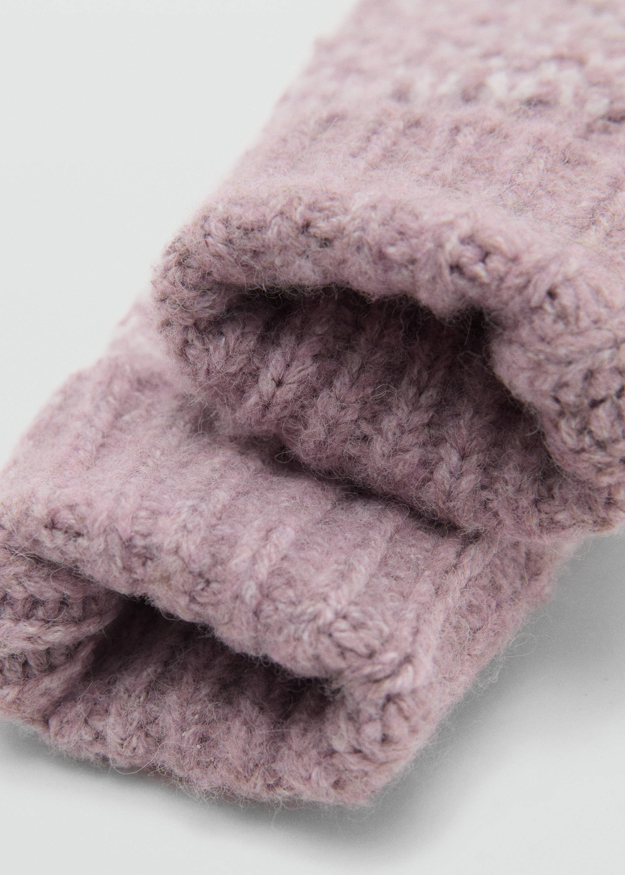 Combined knitted glove - Medium plane