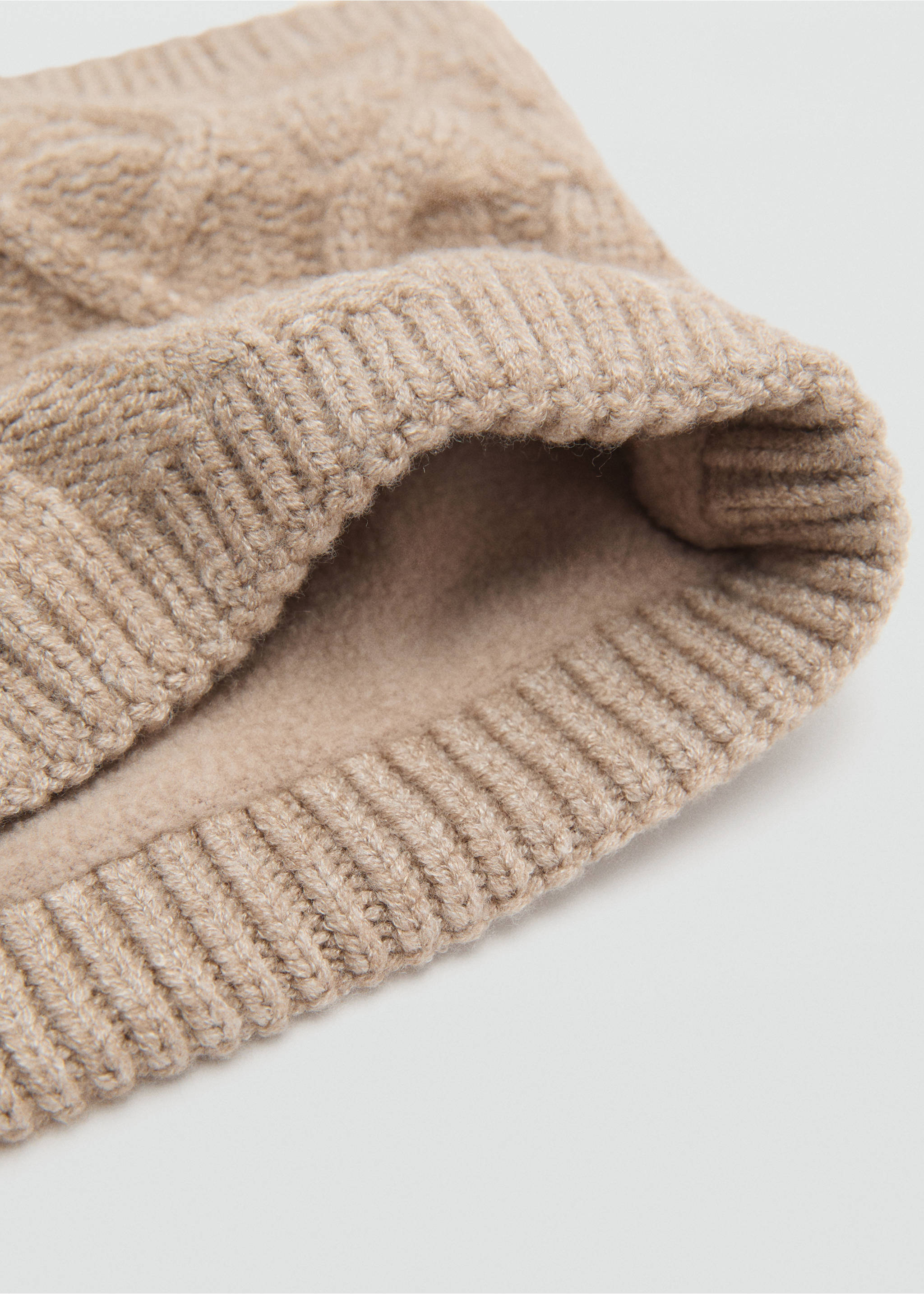 Bufanda punto ochos - Detalle del artículo 1, Arena. Ref: 17035986-00.