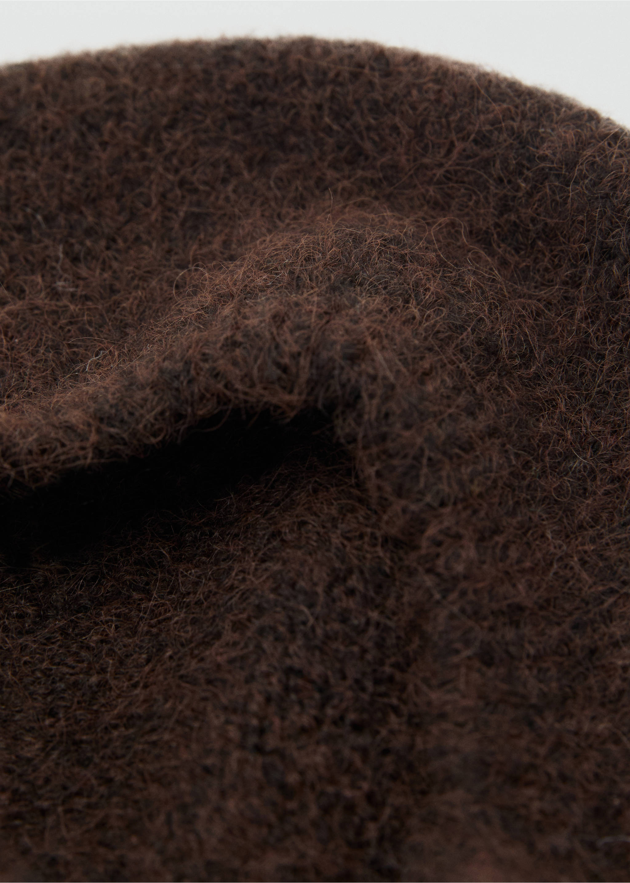 Béret maille - Détail de l'article 1, Chocolat. Ref: 17035989-00.