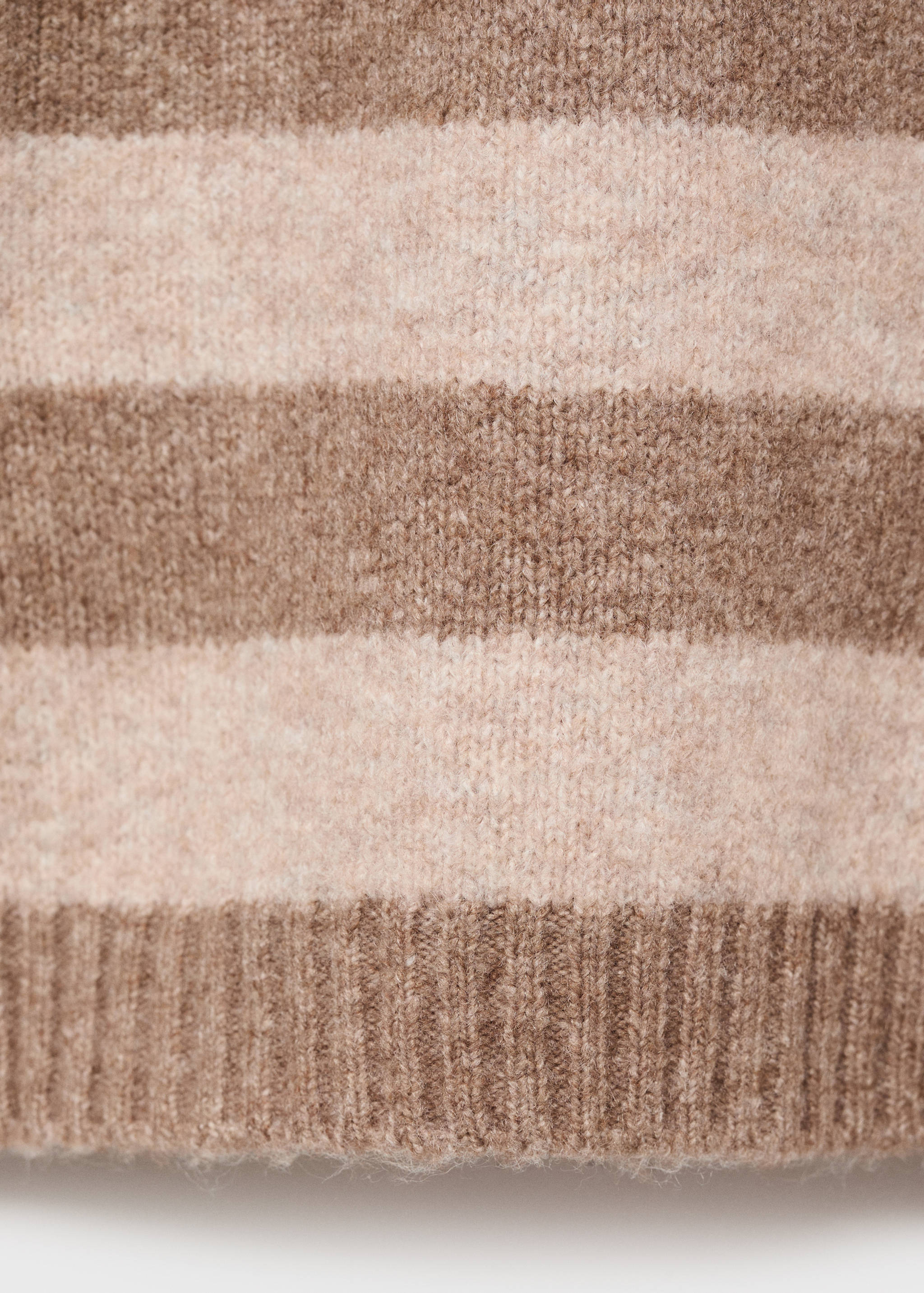 Knit striped sweater - Details of the article 0