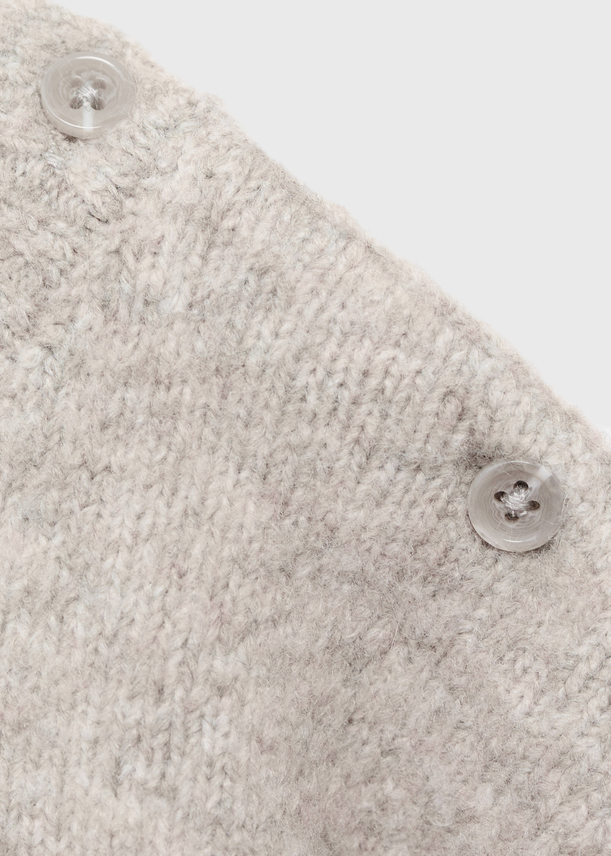 Knitted sweater with bear detail - Details of the article 0