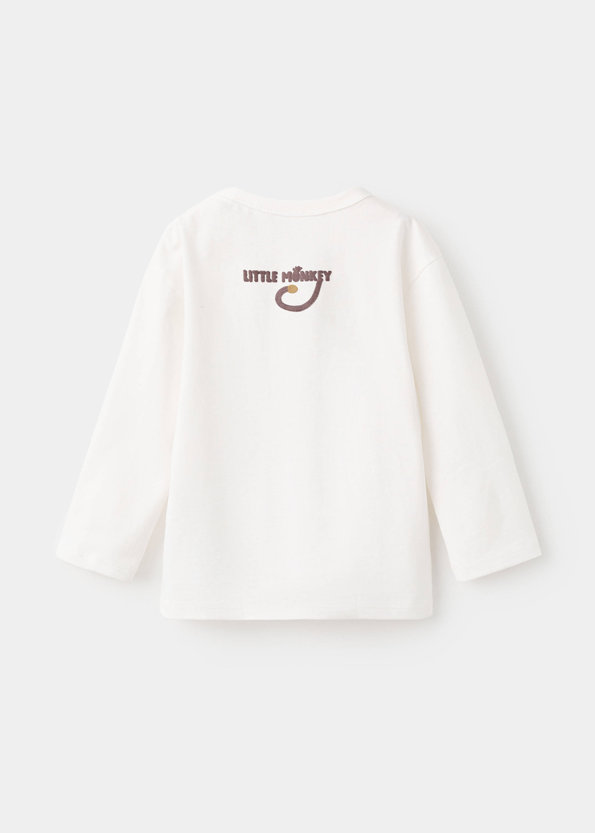 Camiseta estampado relieve - Reverso del artículo