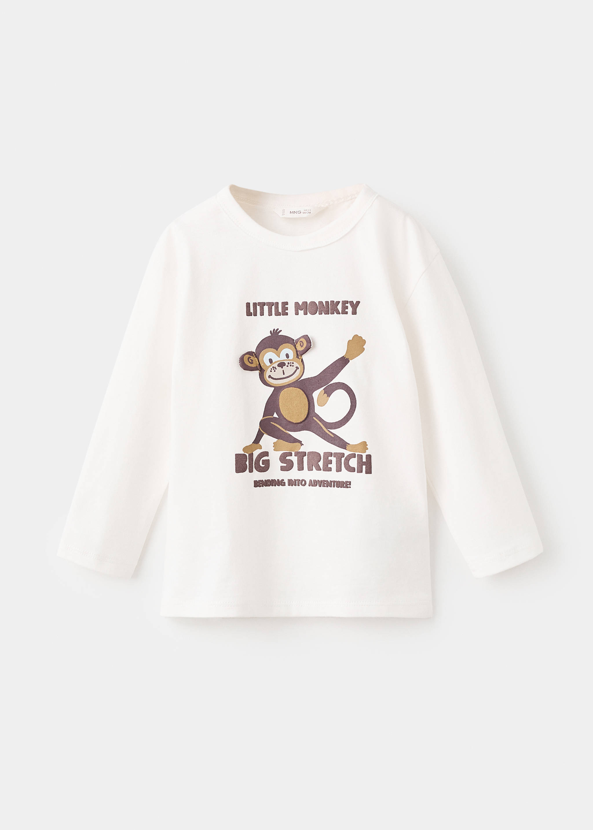Embossed printed t-shirt - Article without model