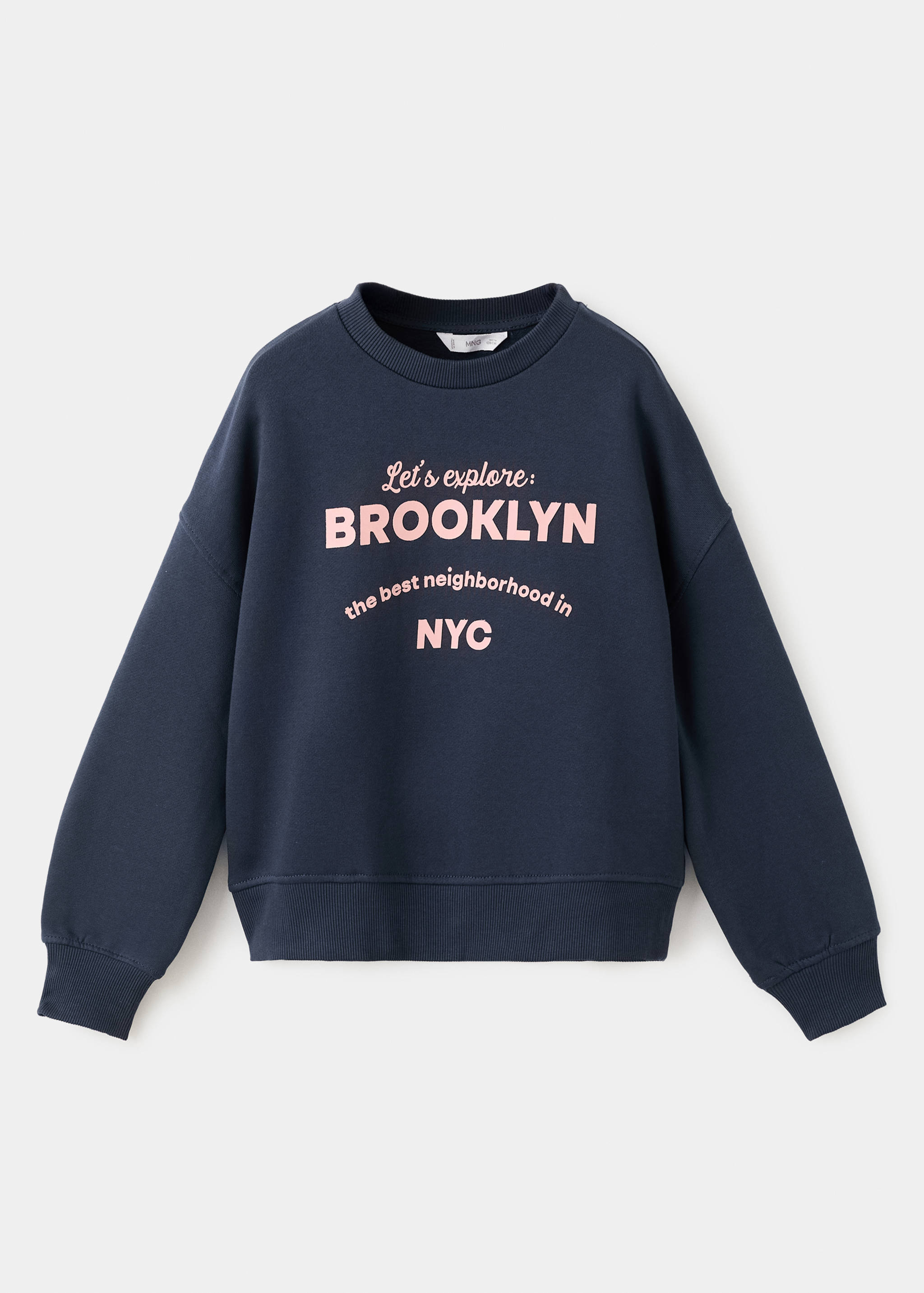 Printed cotton sweatshirt - Article without model