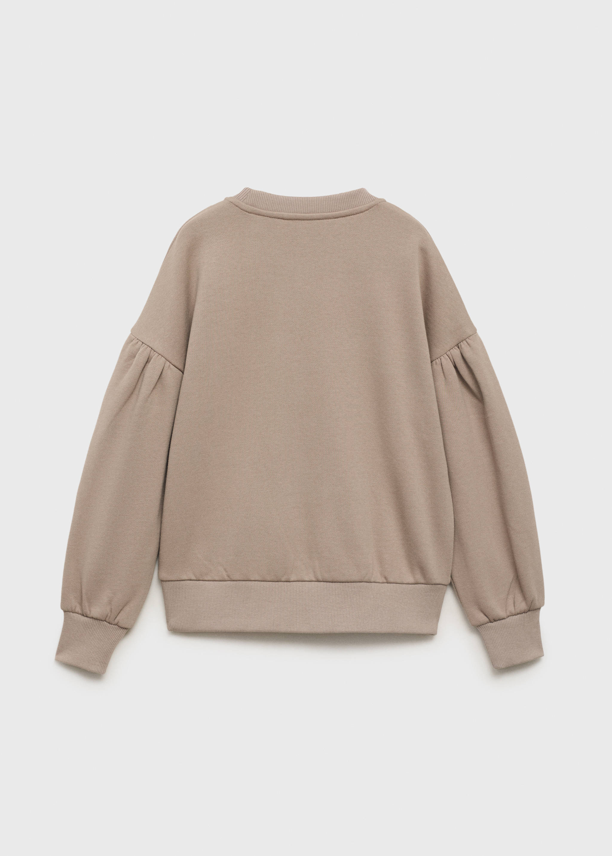 Sweater coton brodé - Verso de l’article