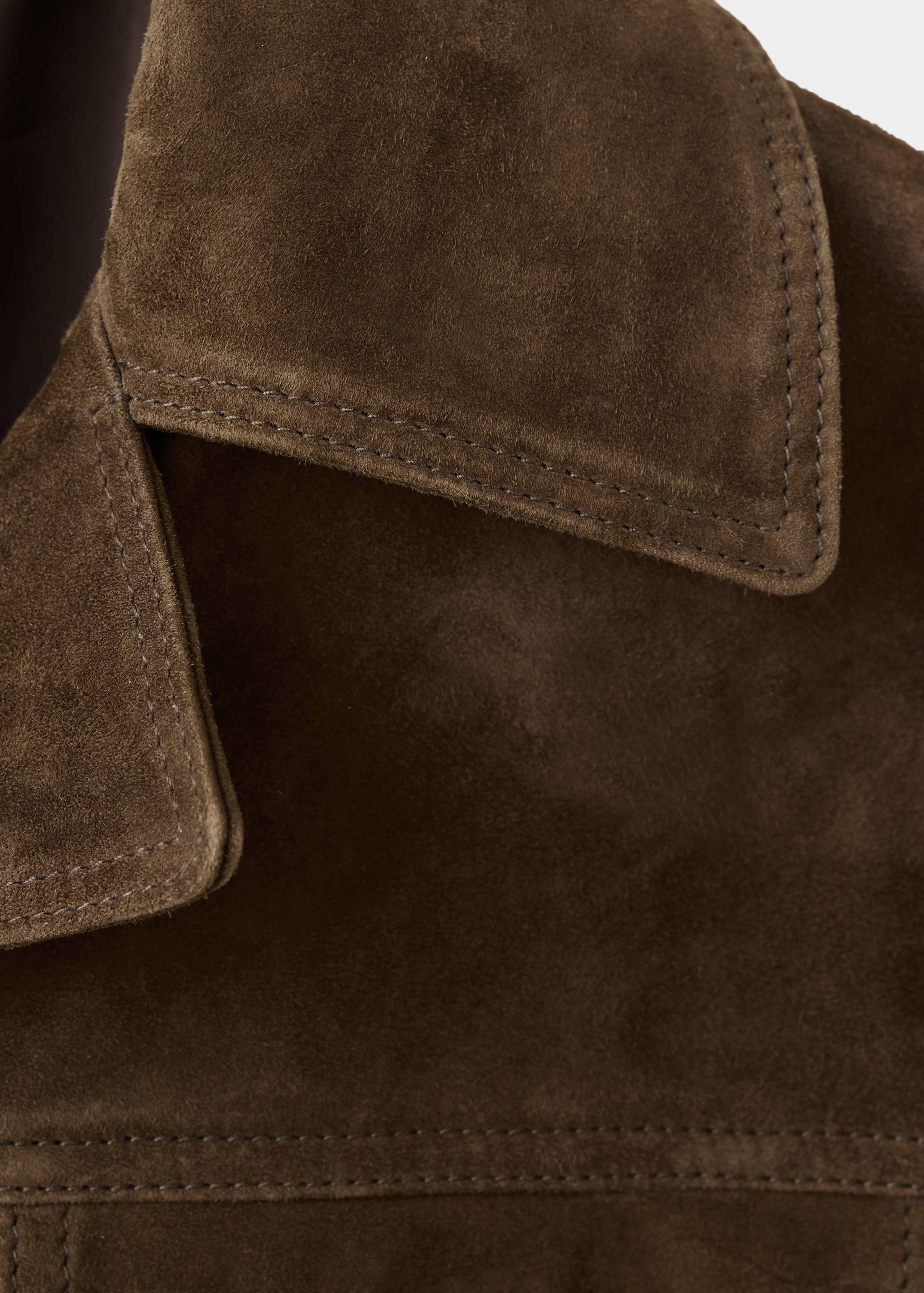 Veste 100 % daim à poches - Détail de l'article 0