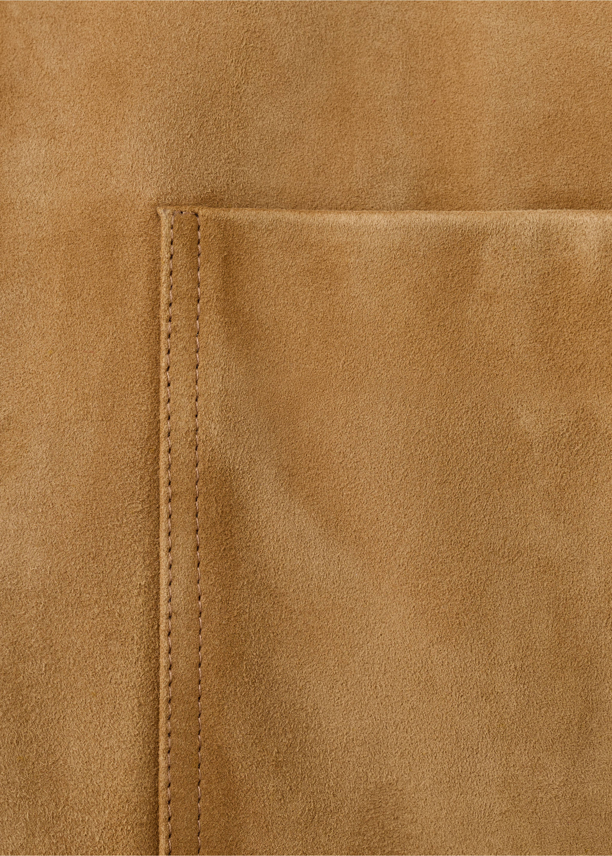 Veste daim boutons - Détail de l'article 0, Ocre. Ref: 17036346-00.
