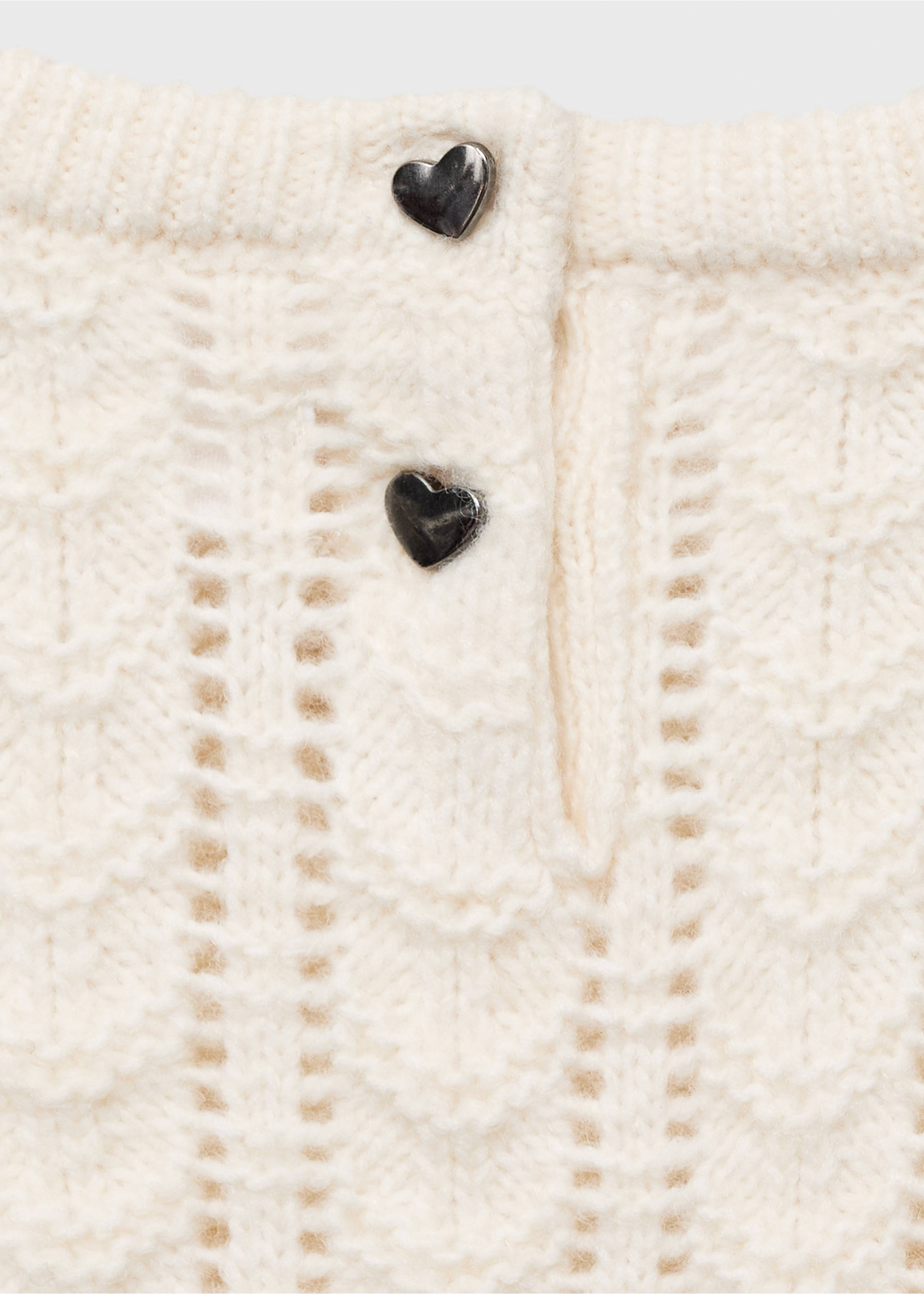 Jersey punto volantes - Detalle del artículo 8, Blanco roto. Ref: 17036347-00.