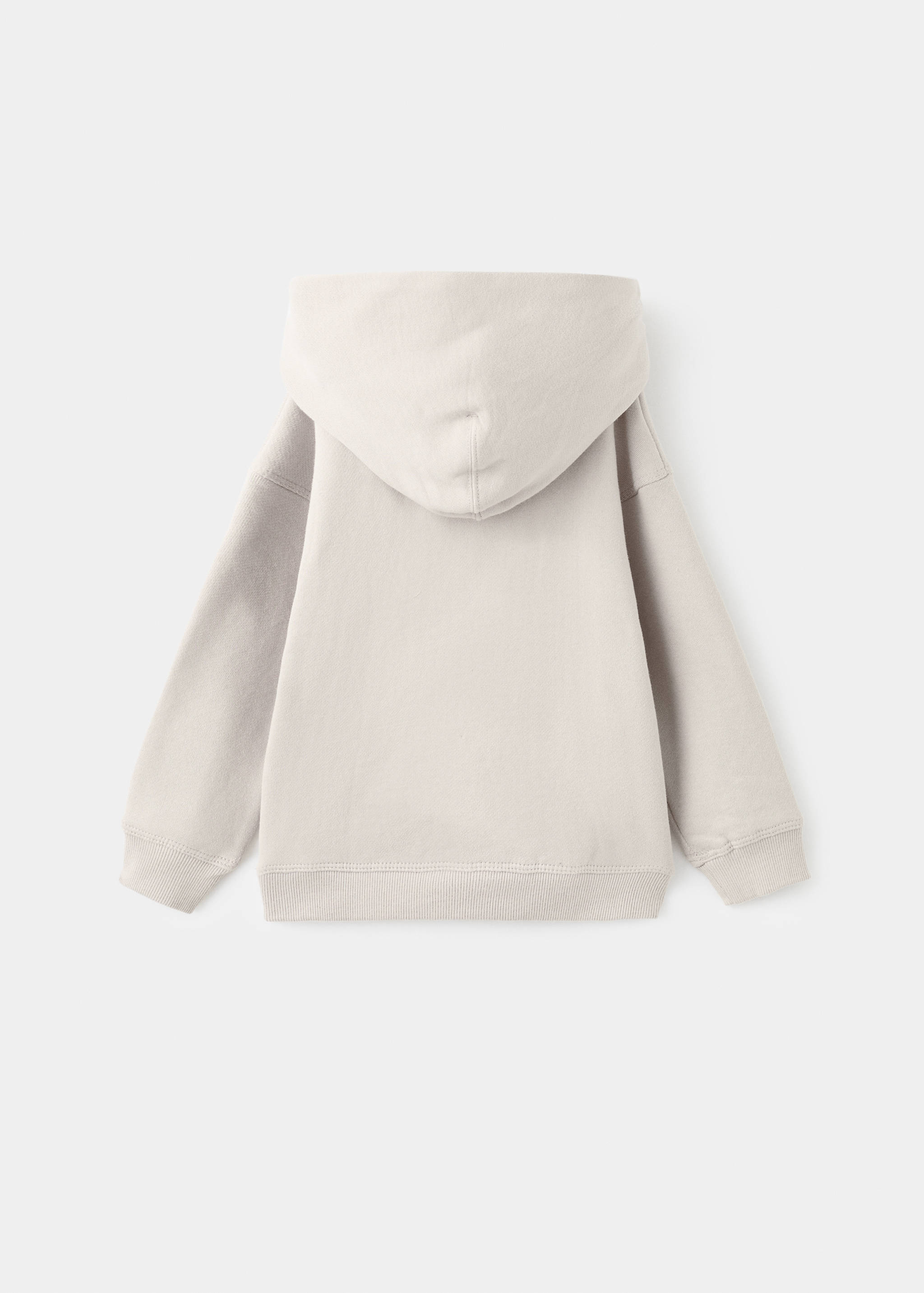 Geborduurd bedrukt sweatshirt - Achterkant van het artikel