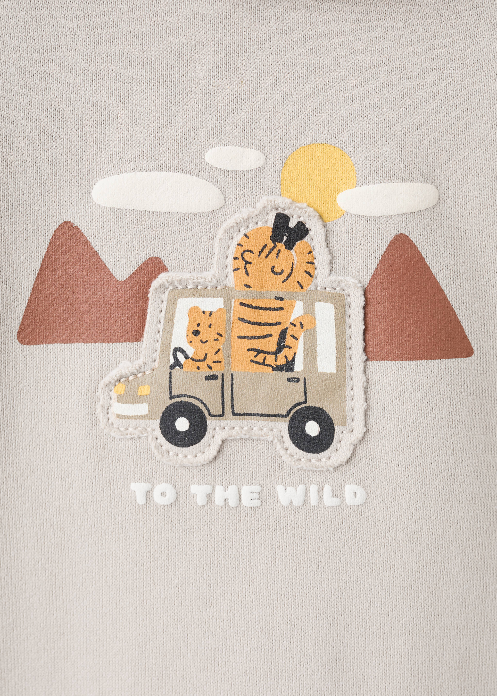 Geborduurd bedrukt sweatshirt - Detail van het artikel 8