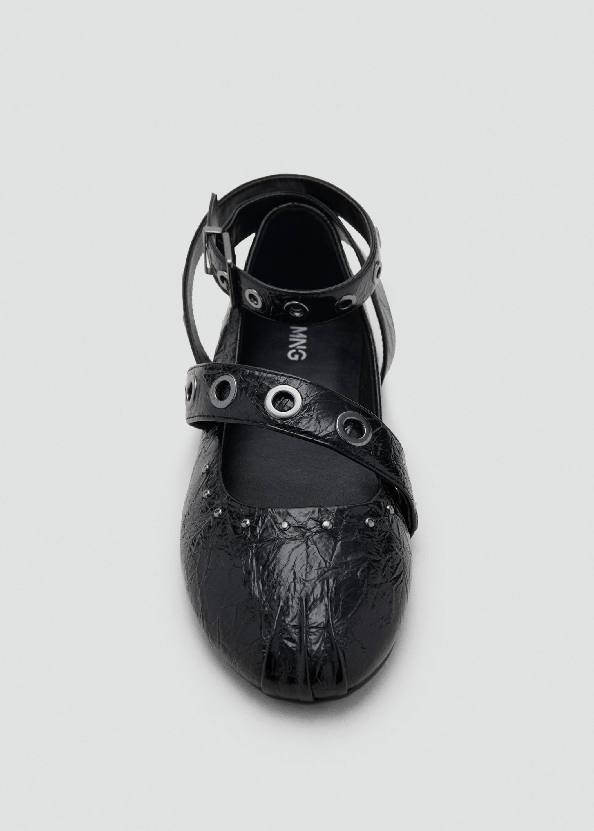 Ballet flats with studded straps - Details of the article 3