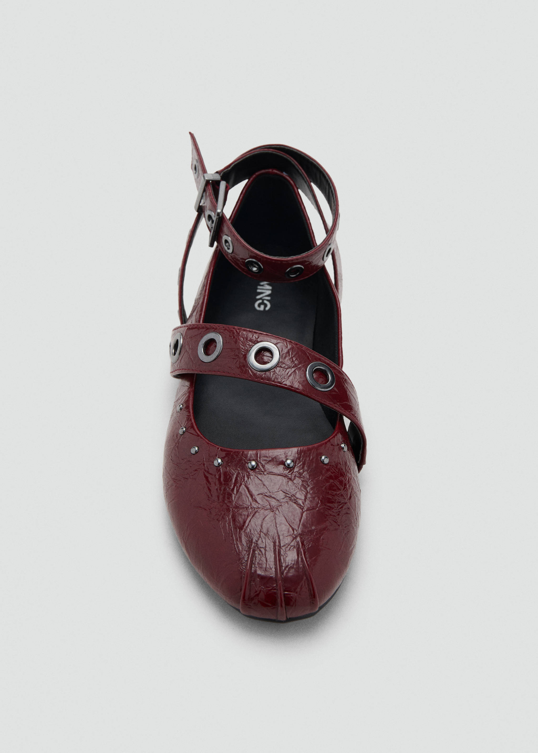 Ballet flats with studded straps - Details of the article 3